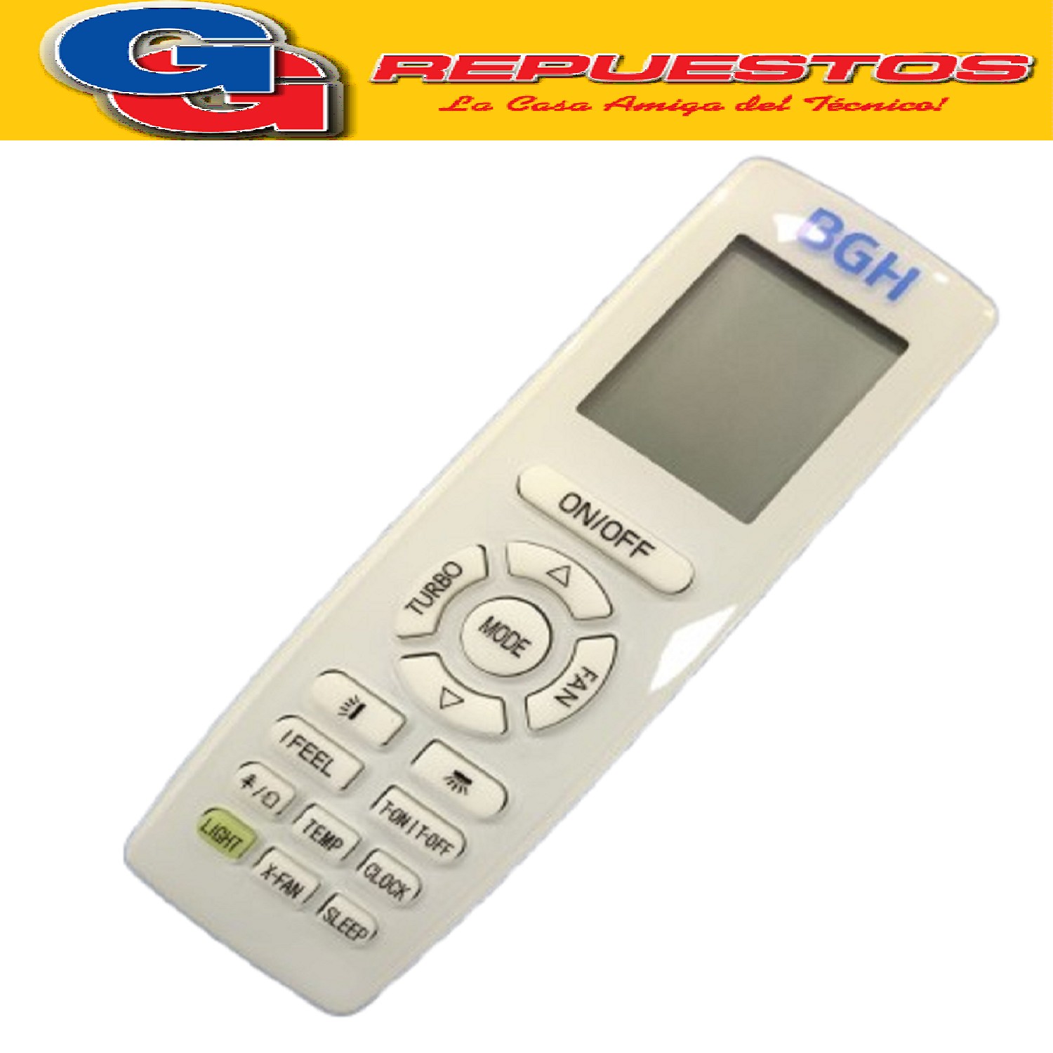 CONTROL REMOTO AIRE ACONDICIOANADO BGH