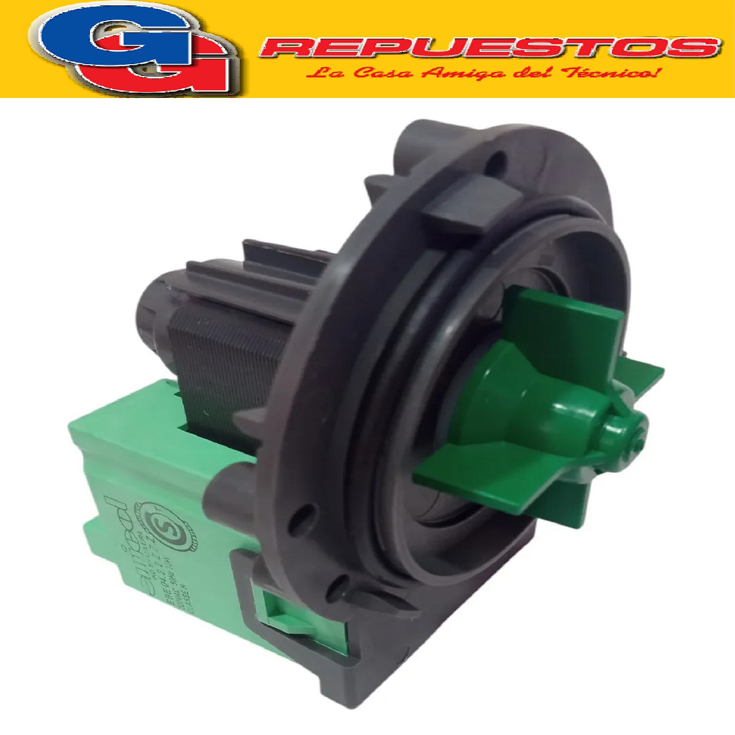 KIT OFERTA CAJA DE 30 UNIDADES BOMBA EMICOL 30W VERDE MOTOR ELECTROBOMBA EMICOL SOLO PARA LAVARROPAS AUTOMATICOS CON TORNILLOS INDUSTRIA BRASILERA , MOTOR DE DESAGOTE LAVARROPAS PARA DREAN, SAMSUNG, LG, GAFA, ELECTROLUX, PATRICK, MABE, GENERAL ELECTRIC, AURORA, PATRIOT, ESLABON DE LUJO, WHIRLPOOL, STANDAR ELECTRIC, CANDY,