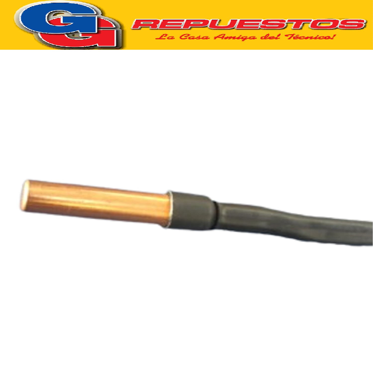 SENSOR PARA AIRE ACONDICONADO DE CAÑO 10K LARGO TOTAL 68.5   CM PUNTA NARANJA