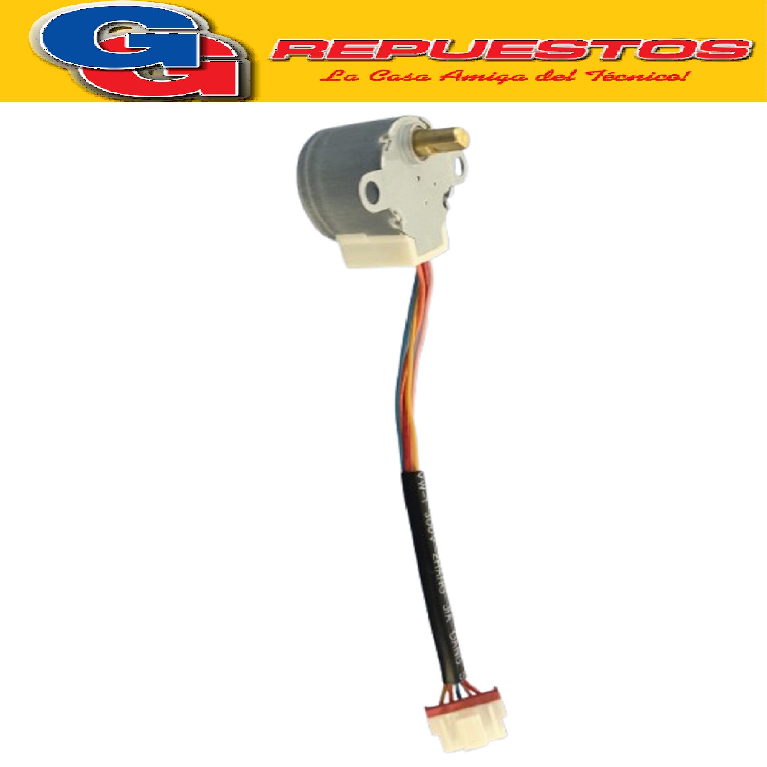 MOTOR SWING 12 V 24BYJ48-625 DB31-00371A 12V DC 100PPS 47RPM (1-2PHASE) NO. 11726-8 LEILI