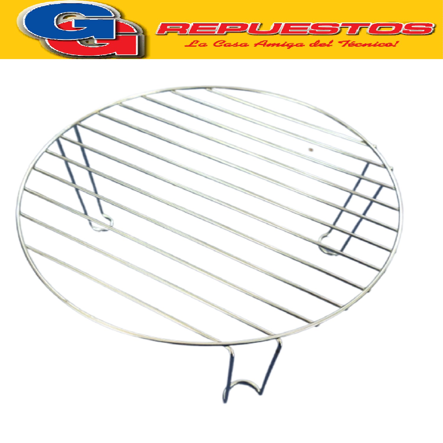REJILLA PARA PLATO DE MICROONDAS DIAMETRO 28 CM ALTURA 14 CM / POSAFUENTES METALICO PARA EL PLATO DE MICROONDAS / REJILLA CORTA