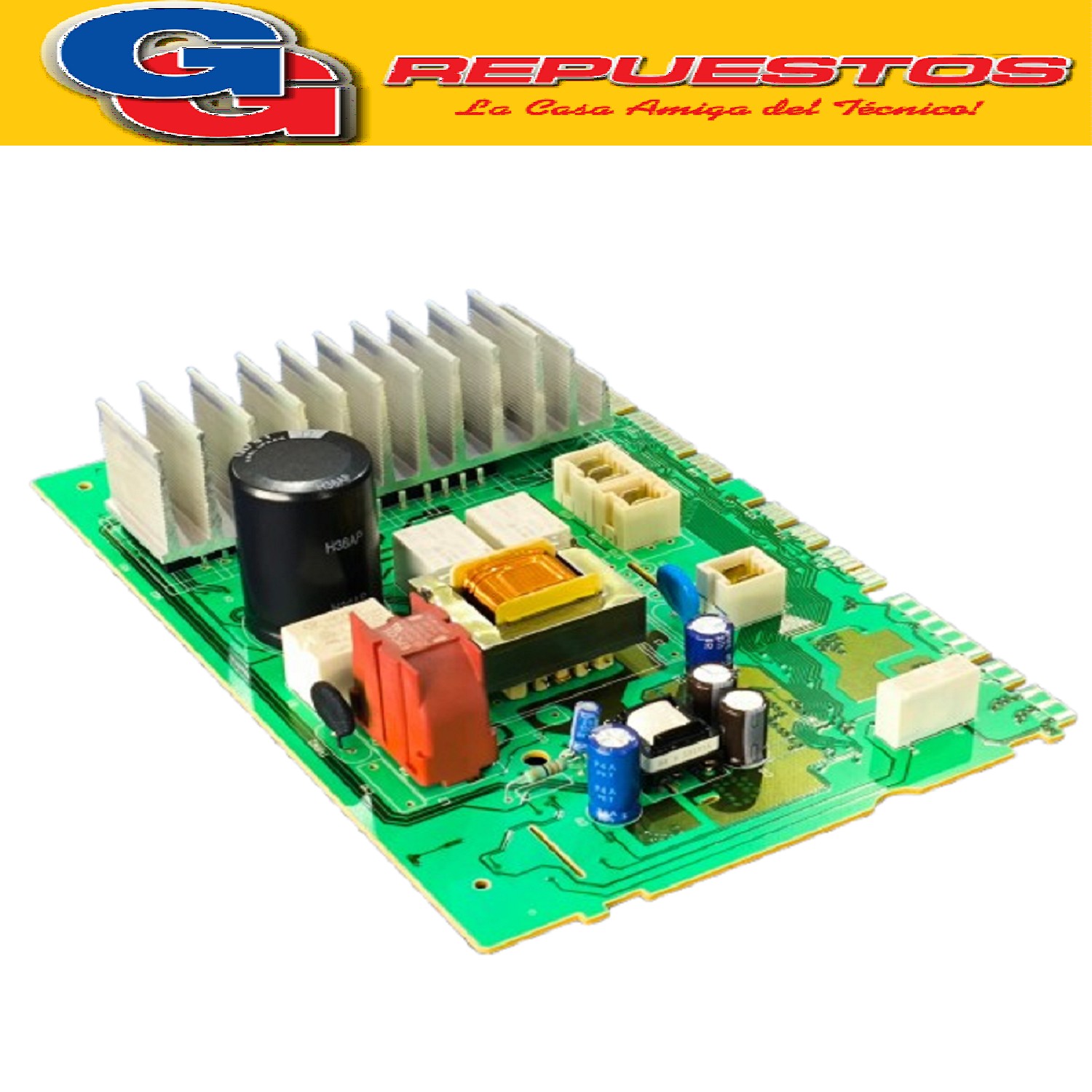 PLAQUETA DE POTENCIA ETNA PARA WHIRLPOOL WLCF70B - 32607995( WHIRLPOOL) UNIDAD CONTROL ETNA PROGR. WLCF70B&
