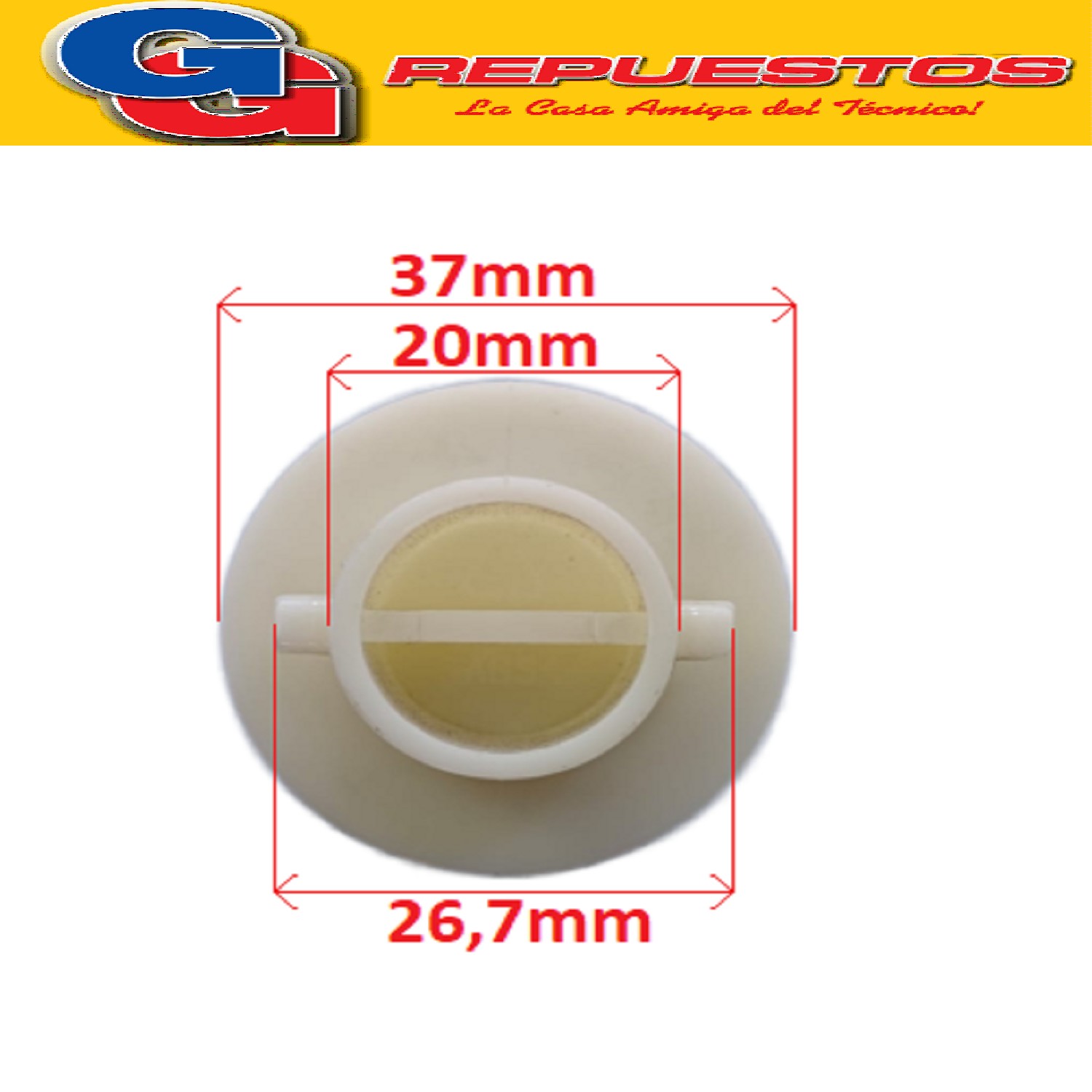 BOTON PERILLA DE TRABA FILTRO HEPA PARA ASPIRADORA LILIANA COMPATIBLE CON LOS MODELOS LA992 / LA991 / LA592 / LA495 / LAWB01 ZZLA4504