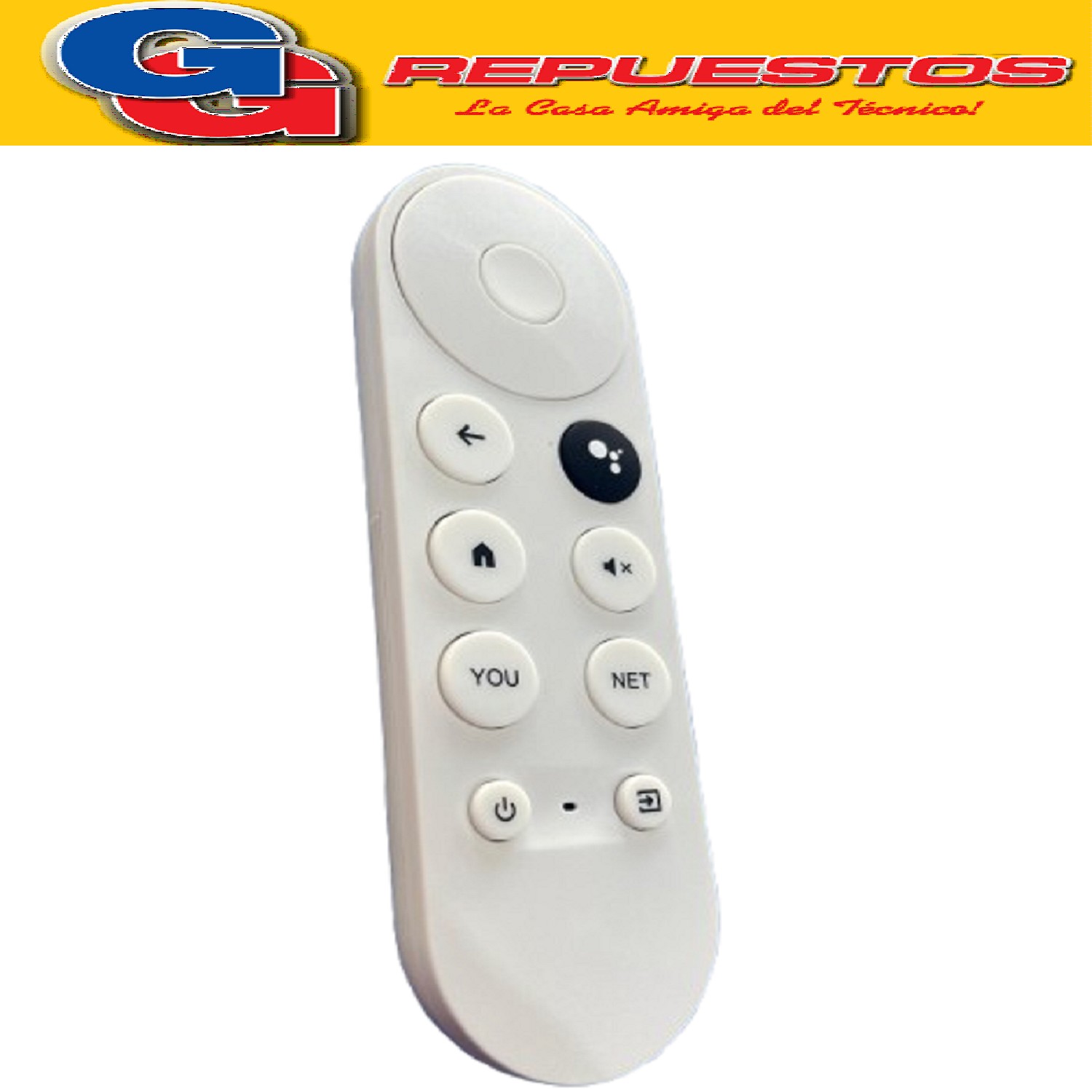 CONTROL CONVERTIDOR DE GOOGLE CHROMECAST  VOZ