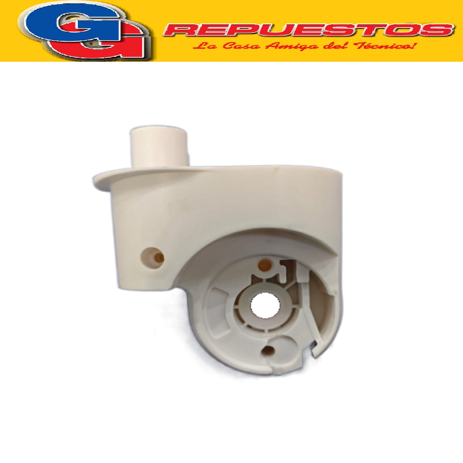 CODO PLASTICO BLANCO PARA VENTILADOR LILIANA COMPATIBLE CON  LOS MODELOS  VP16M / VP16D ZZLA4997