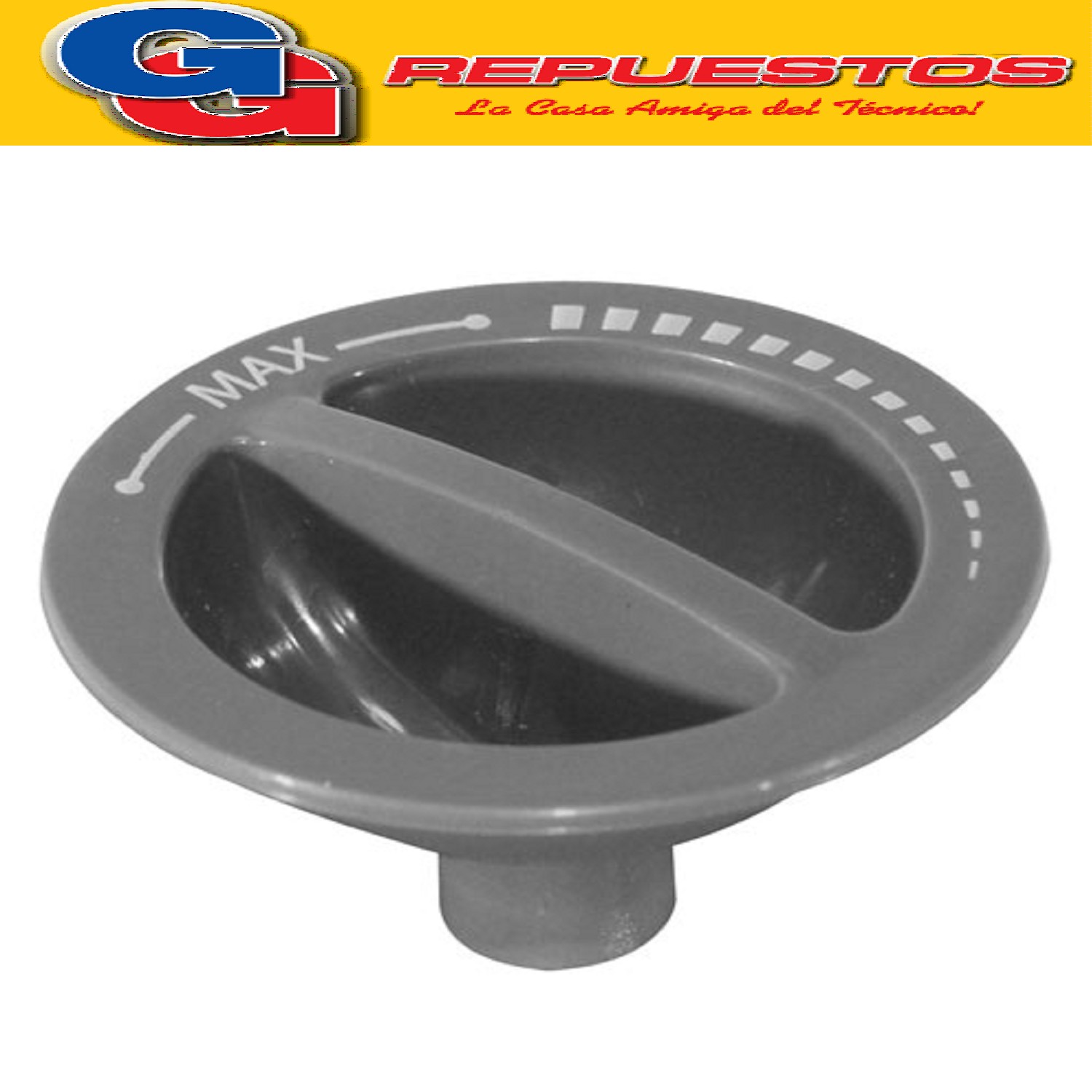 PERILLA REGULADORA TEMPERATURA COLOR GRIS PARA CALOVENTOR PTC CALORAMIC Y CALOVENTOR SOLEIL MARCA LILIANA COMPATIBLE CON LOS MODELOS CP630 / PTC550 ZZCC1081