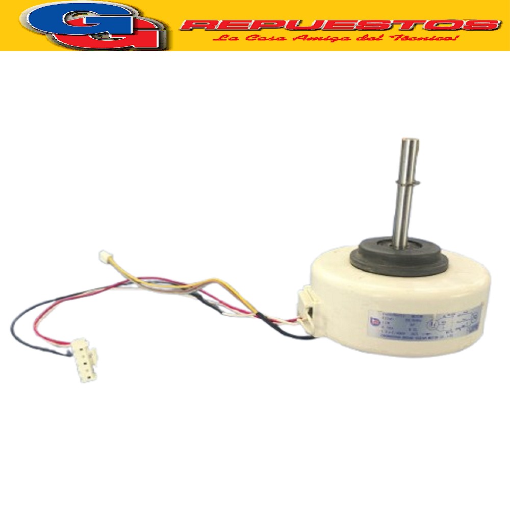 MOTOR FORZADOR EVAPORADOR AIRE ACONDICIONADO SPLIT  Y4S476A7 11 220V 15W 0.18A CAPACITOR 1.5uF 4P SENTIDO DE GIRO ANTIHORARIO