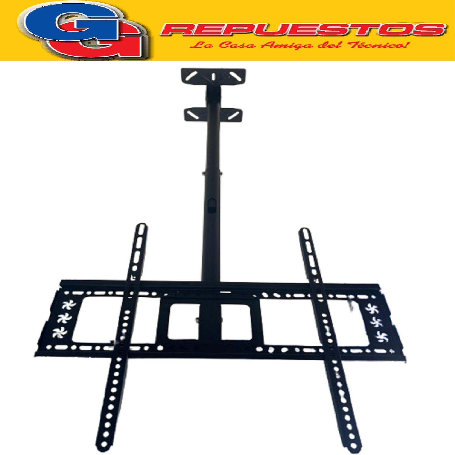 SOPORTE TV LCD LED SMART PARA PARED Y TECHO DE 42-70  PULGAD AS PESO MAXIMO 70KG