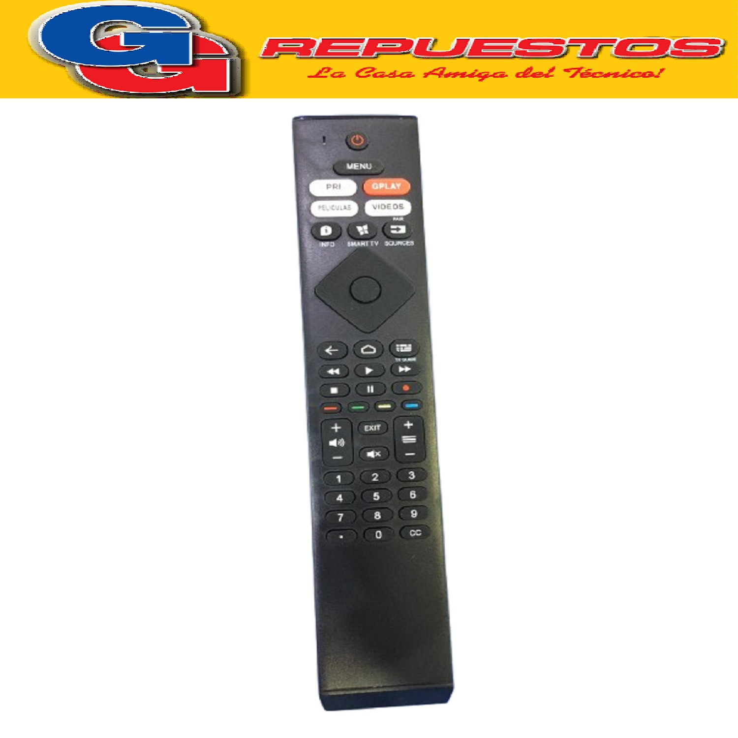 CONTROL REMOTO SMART COMPATIBLE CON PHILIPS