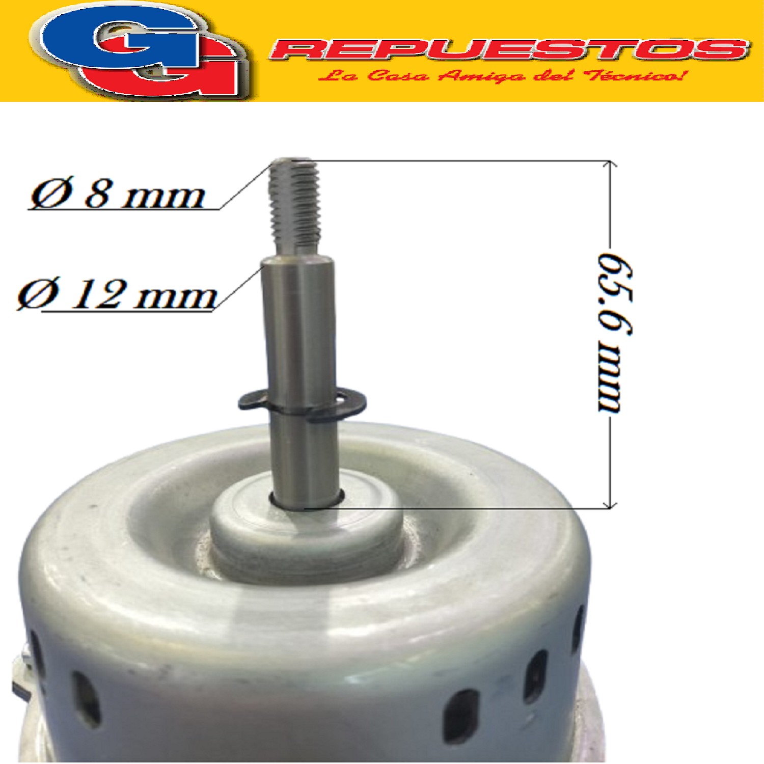 FORZADOR MOTOR CONDENSADOR AIRE ACODICIONADO SPLIT YDK42-6E  4 VELOCIDADES 220-240V 19-37W 6P 0.4-0.47A PF 0.95 EFF 34% LRA 0.44-0.52A S1 SENTIDO DE GIRO ANTIHORARIO