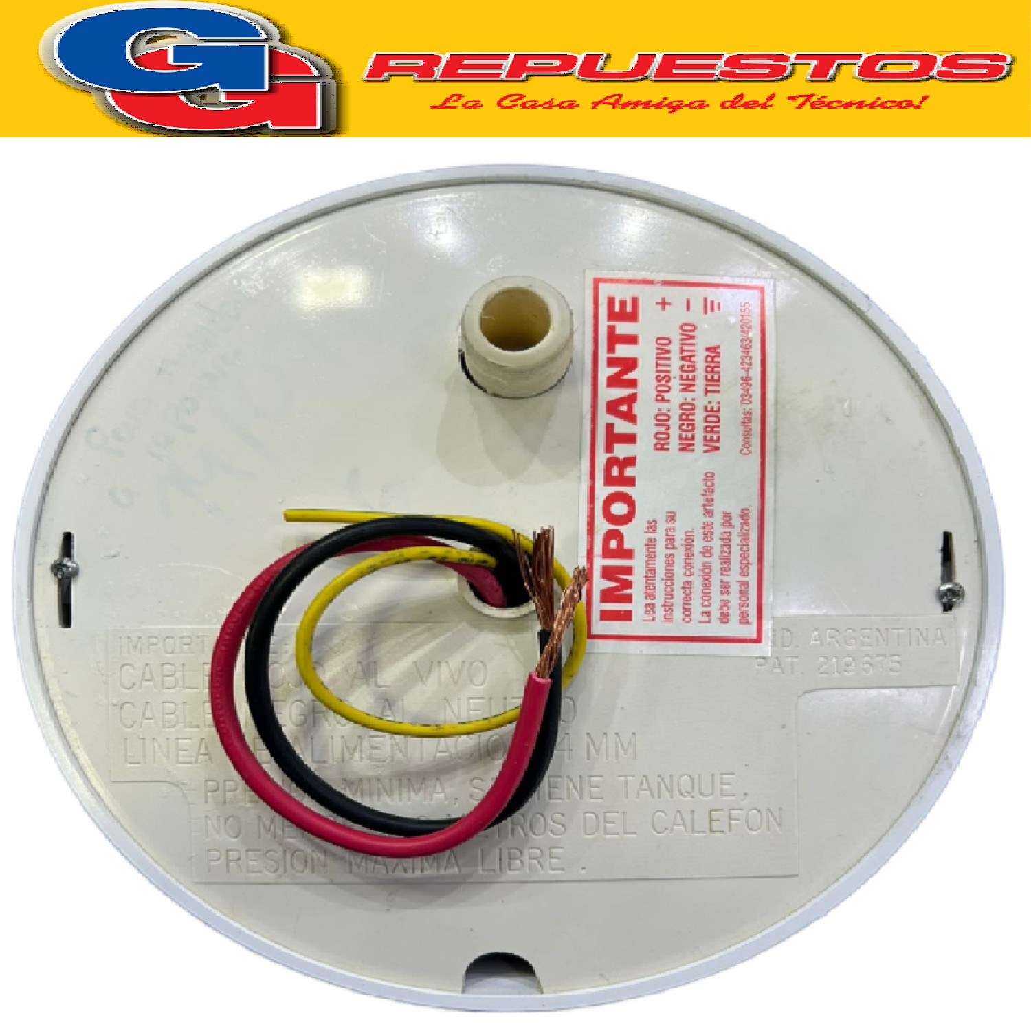 RECAMBIO DE CALEFON ELECTRICO LAVARMIN 3 TEMPERATURAS