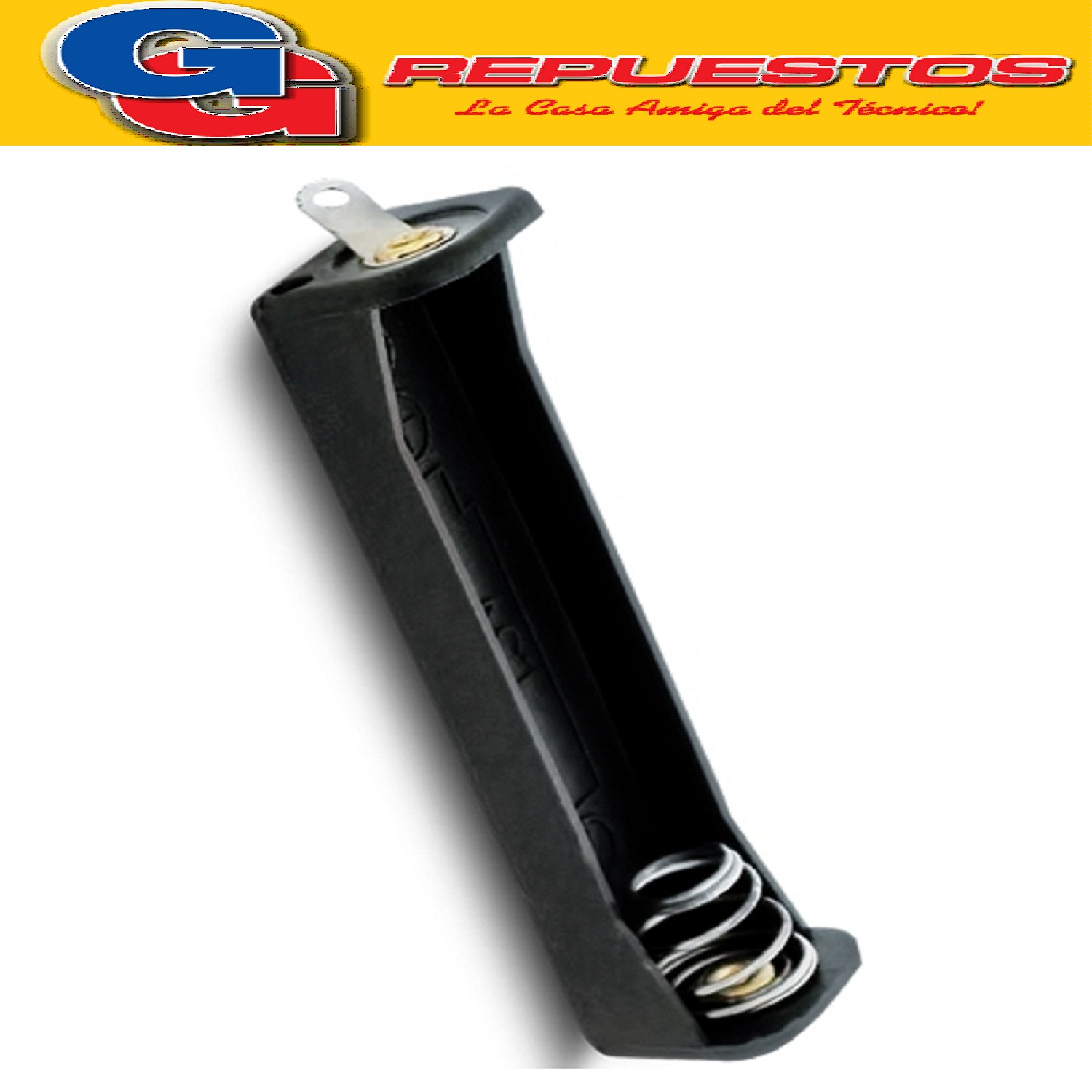 PORTAPILA X 1AAA CON CONECTOR
