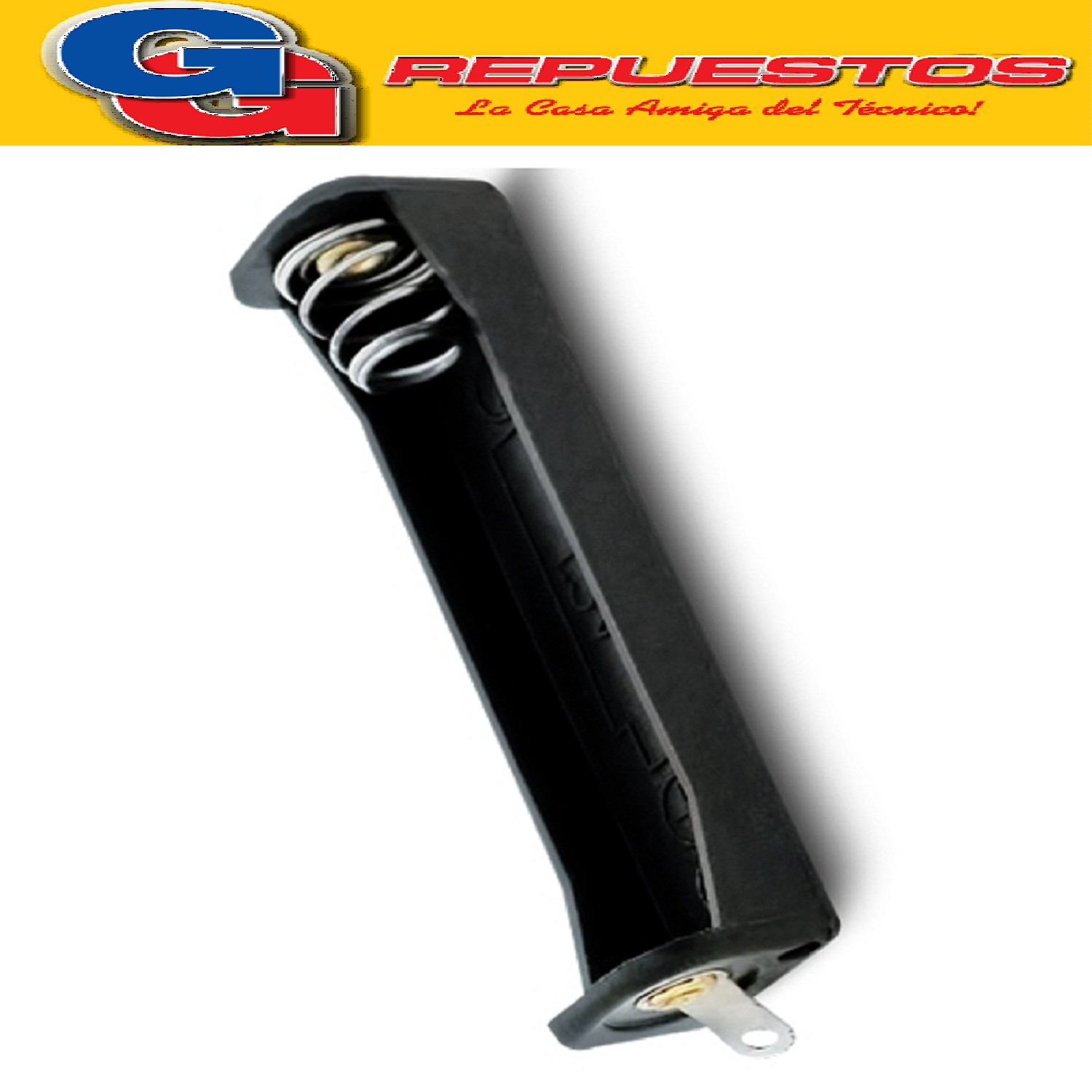 PORTAPILA X 1AAA CON CONECTOR