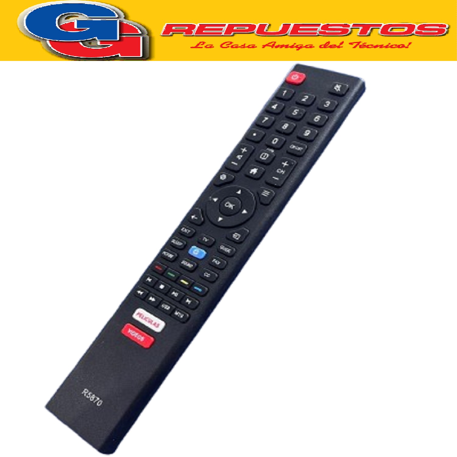 CONTROL REMOTO SMART COMPATIBLE CON TOP HOUSE-HYUNDAI
