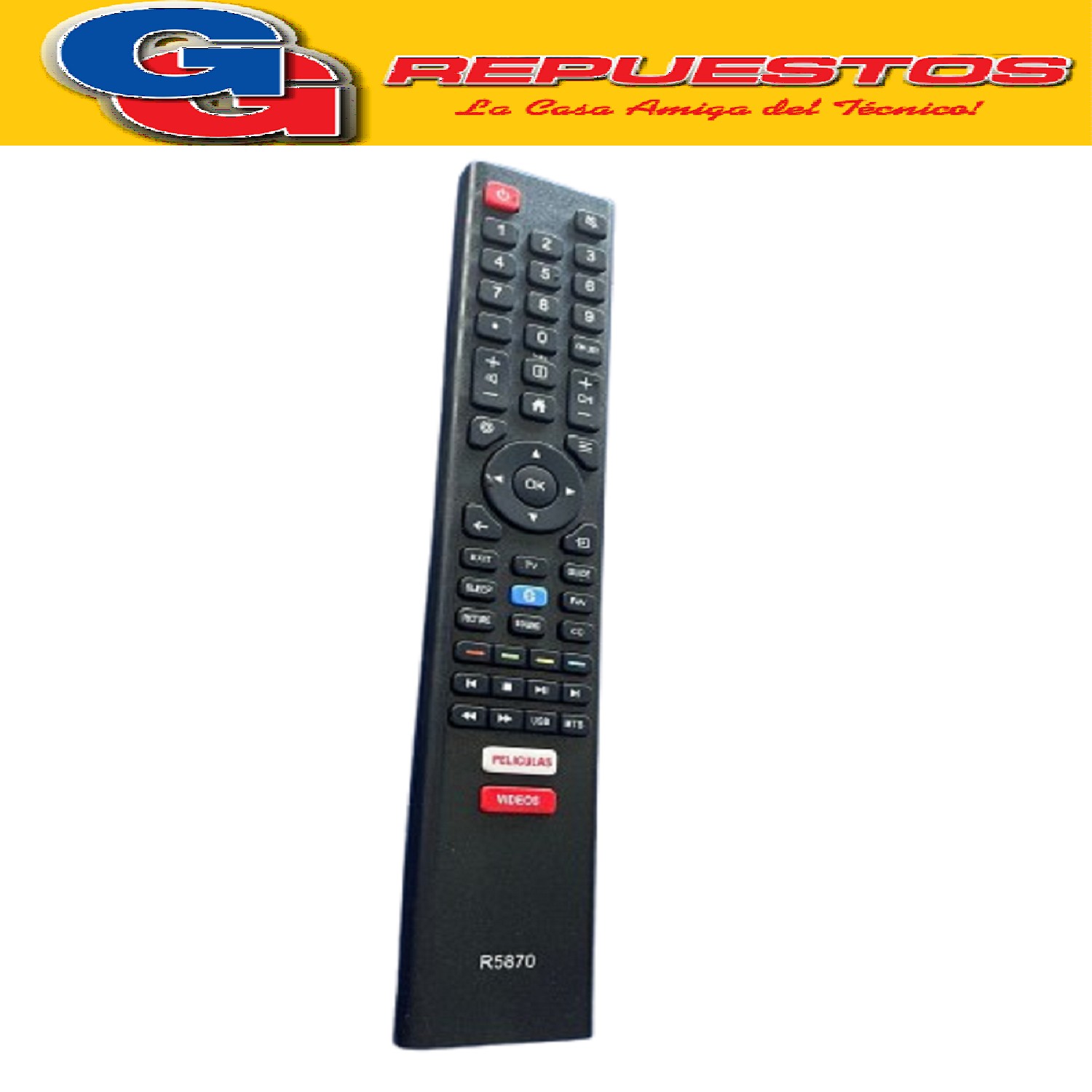 CONTROL REMOTO SMART COMPATIBLE CON TOP HOUSE-HYUNDAI