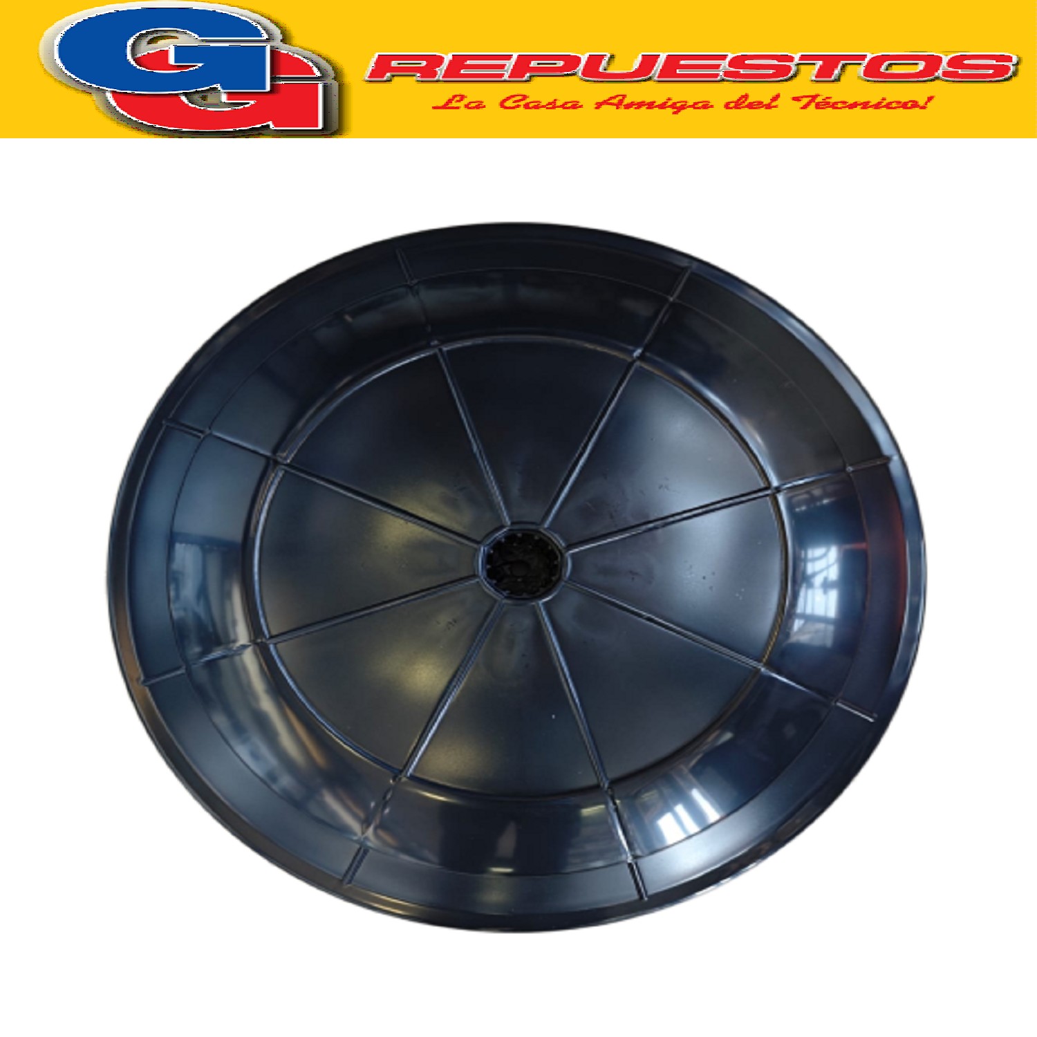 PIE BASE DE BARRAL PARA VENTILADOR INDUSTRIAL COLOR NEGRO LILIANA COMPATIBLE CON LOS MODELOS VIP30 / VPI27 DIAMETRO TOTAL 57CM DIAMETRO DE CALSE BARRAL 4CM ALTO TOTAL 9CM ZZVP1289