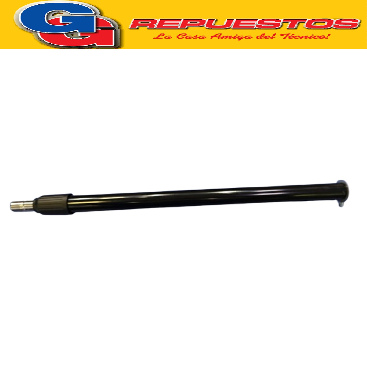 CAÑO BARRAL METALICO COLOR NEGRO PARA VENTILADOR LILIANA COMPATIBLE CON LOS MODELOS VPRN18 / VPRN20 / VPM2016 / VPSG18 / VPSG20 / VP20P / VP16P / NEX20VP / MCOMI20 / VPM2016CB / VE4080B1 / VE4080B2 / VPWB20P / VPWB18P / MI18 / VP18P / VPWB18K / VPWB18M / MI18PM / PAVP18PP / PAVP20PM / SHVP18M / SHVP20M / SHVP18P / MOVP18M / VP20K / VPOC20 / VPOC18 DIAMETRO DE CALSE VENTILADOR 25MM DIAMETRO CALSE DE PIE 38MM LARGO TOTAL AL MINIMO 62,5CM Y AL MAXIMO 111,5CM ZZVP4666B