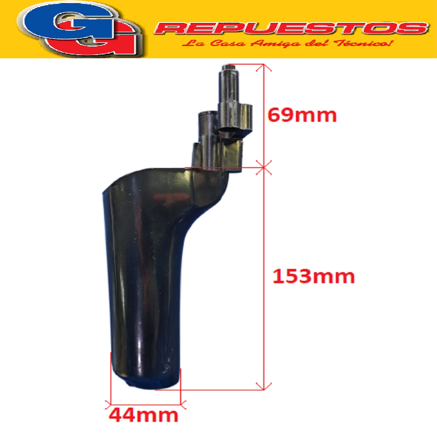 BOTELLON ORBITAL COLOR NEGRO NUEVO MODELO CODO VENTILADOR LILIANA COMPATIBLE CON LOS MODELOS VPRN18 / VPRN20 / VPM2016 / VPM2016CB ZZVP1632