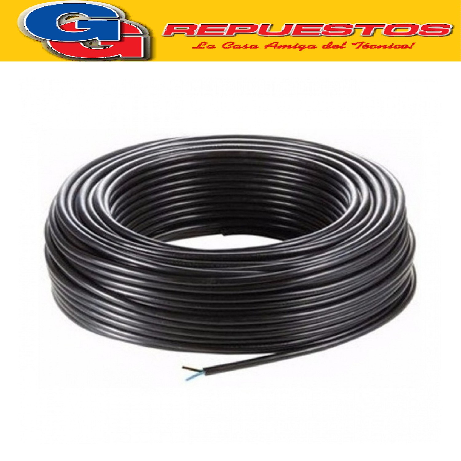 CABLE TPR TIPO TALLER 2 X 1.50 POR METRO DOBLE ENVAINADO   E CONOMICO