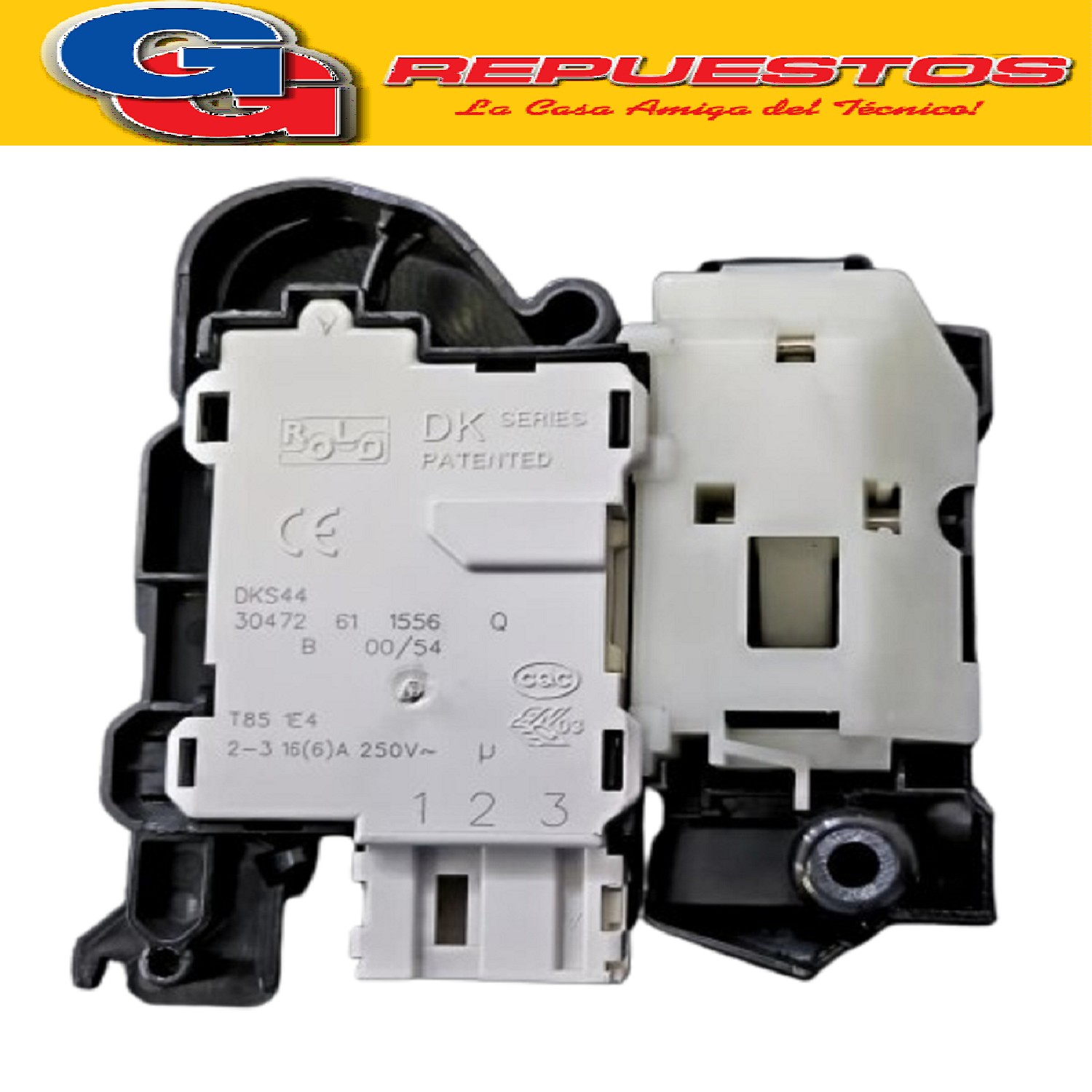 BLOCAPUERTA TURCO PARA LAVARROPAS BGH - BEKO WTV9734XC1M 9KG 2849660200-2849660400-2849660500-2849660600 (BEKO) DOOR LOCK ORIGINAL WASHING MACHINE BEKO ROLD DK044403
Rold DKS44403 /DOOR LOCK DKS44403 ROLD WASHING MACHINE BEKO
Metalflex ITW ZV447C3 /ELETTROSERRATURA FLEX ZV447C3 BEKO