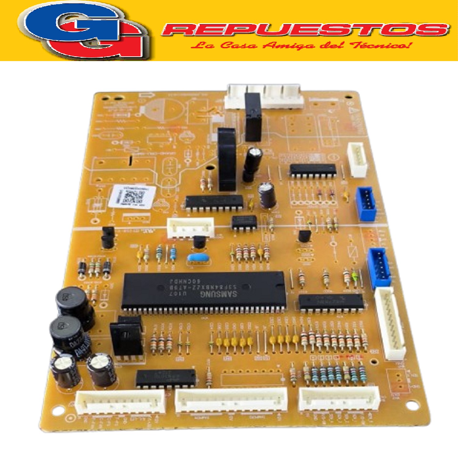 PLAQUETA PRINCIPAL GRANDE PARA HELADERA SAMSUNG RL4363SBABS  DA92-00425A (SAMSUNG) ASSY PCB MAIN 7-SEG BAROSA 197*123 12V RL4363SBABS/BG DIGITAL INVERTER 
(PLACA MAIN NO FROST HELADERA 432Ltrs ORIGINAL)