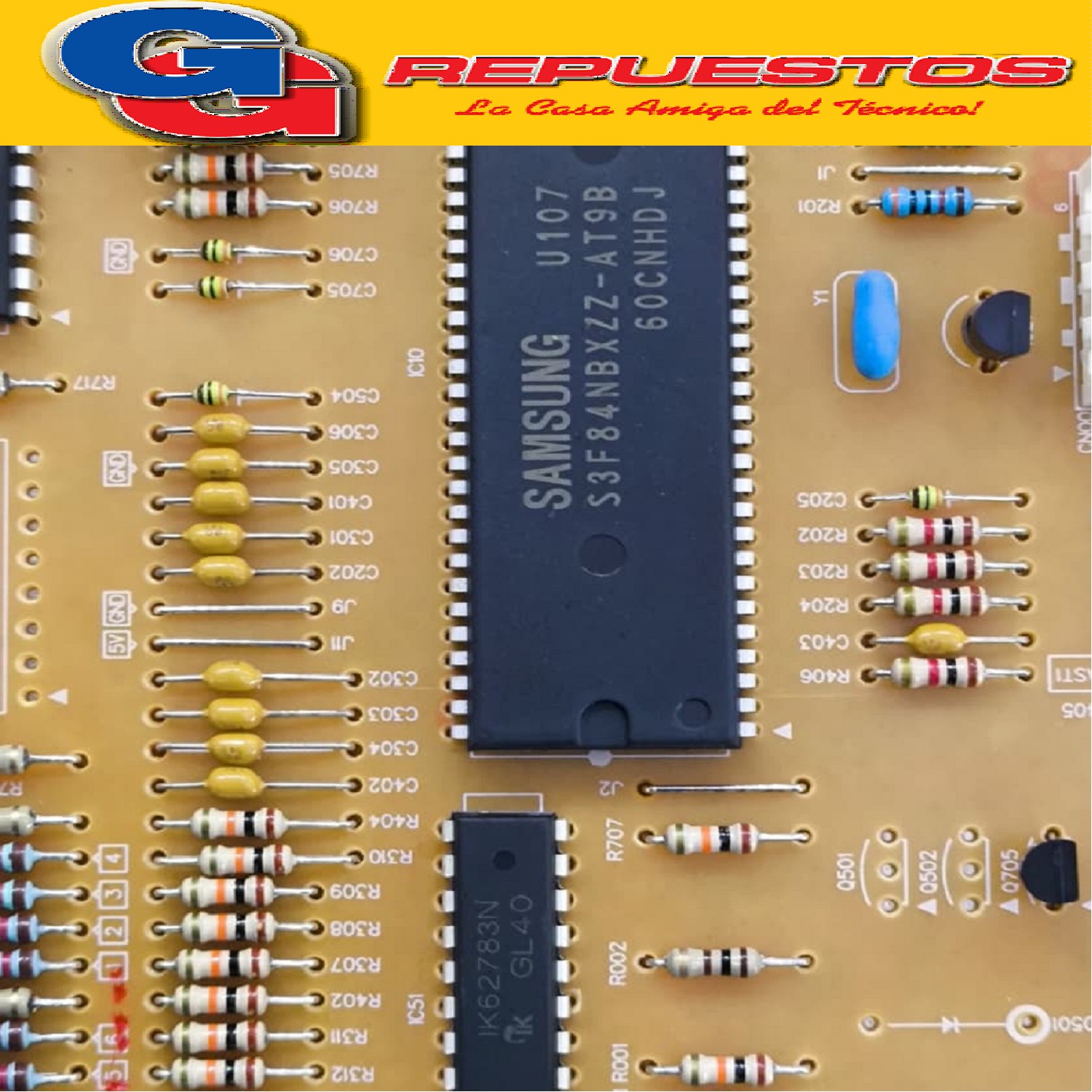 PLAQUETA PRINCIPAL GRANDE PARA HELADERA SAMSUNG RL4363SBABS  DA92-00425A (SAMSUNG) ASSY PCB MAIN 7-SEG BAROSA 197*123 12V RL4363SBABS/BG DIGITAL INVERTER 
(PLACA MAIN NO FROST HELADERA 432Ltrs ORIGINAL)