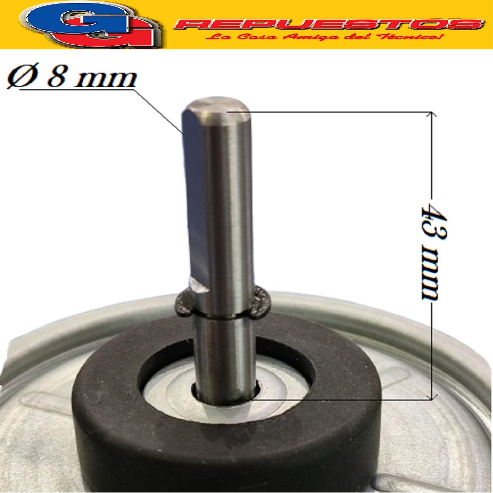 FORZADOR MOTOR AIRE ACONCIDIONADO INVERTE WZDK13-35G-1 (RD-3 10-13-8) DC 310V 13W 0.06A E CL OP 1400RPM PF0.99 EFFE76%