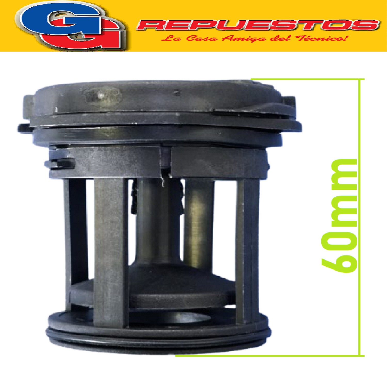 FILTRO TAPON DE BOMBA COMPLETO AWG.371-370-372 - AWH643-640- 663-653-650 FRONTAL-AWM747-467