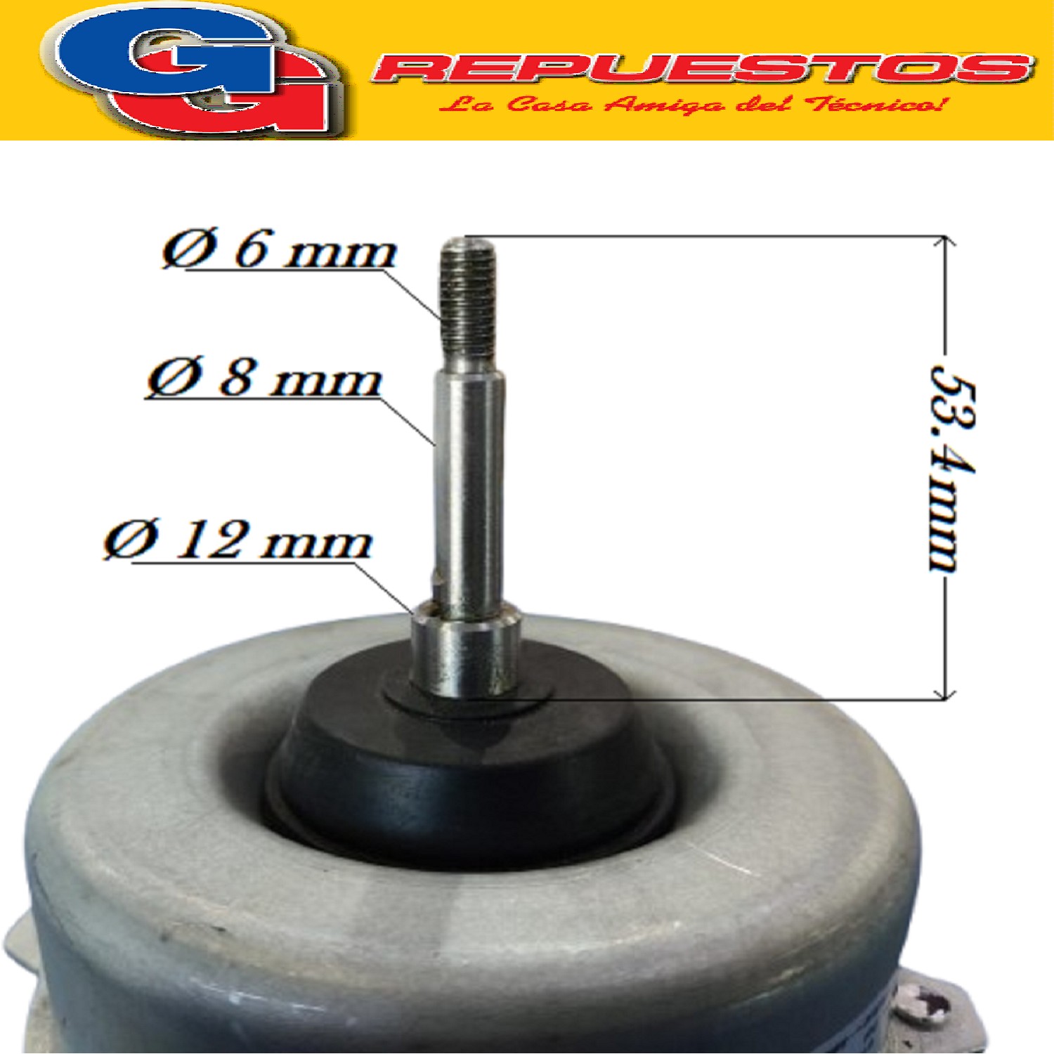 FORZADOR MOTOR CONDENSADOR AIRE ACONDICIONADO YKT-48-6-219 2 20V-240V 38W 6P 0.37A 880RPM IP24