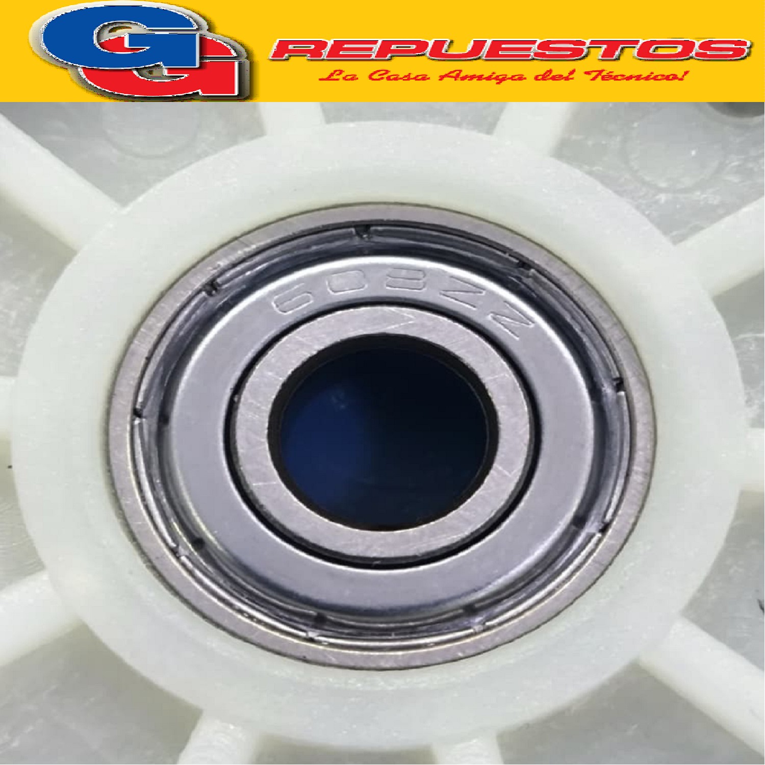 RUEDA SOPORTE PARA TAMBOR SECARROPA BEKO-SMEG-TEKA-GRUNDIG - BLOMBERG-ARCELIK CON RULEMAN 608 ZZ
2969900100-2969900200-2987300200-2974680200 (BEKO) POLEA TENSORA DE CORREA SECADORA BEKO 757410261 (SMEG) POLEA PARA SECADORA - CONJUNTO DE RODILLOS 697410248-697410249-757410261 (PYMES) RUEDA DE CESTA