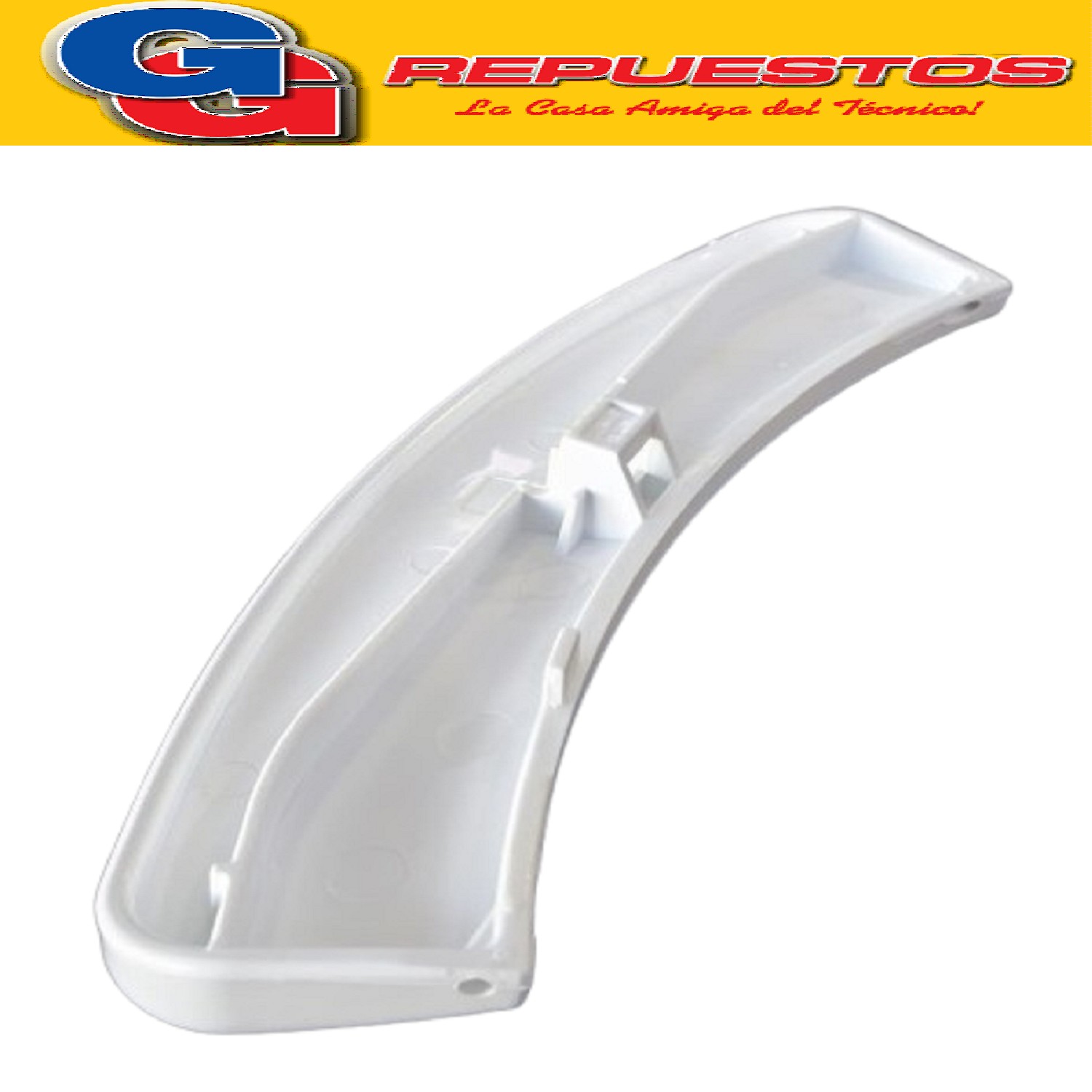 MANIJA TIRADOR DE PUERTA GENERA ELECTRIC - MABE-SACCOL COLOR BLANCO MABE 2804940100 (BEKO) PORT HANDLE WASHING MACHINE BEKO