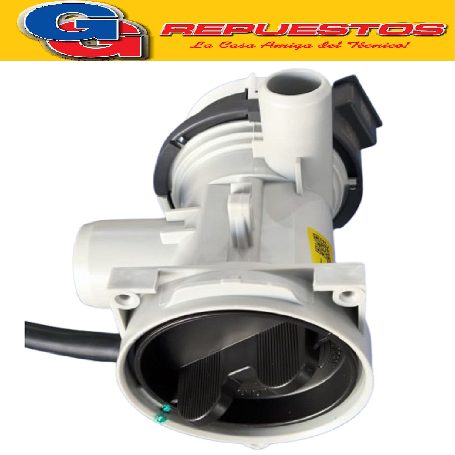ELECTROBOMBA PARA LAVARROPAS LG CARGA FRONTAL 1/2 GIRO 4 UÑA S DE 26V CON ENCASTRES LAVARROPAS LG WM8516EE6-WM8516WE6 (BOMBA COMPLETA INVERTER 1 MOTOR)  MOTOR SOLO Voltage 26V DIRECTDRIVE INVERTER EAU64082902-AHA75693426-EAU63743802 (LG) DC- WDD0015X1M 26V 1A 300mA 3KRPM 4KRPM 7SEC 408GF.CM 3.72OHM
