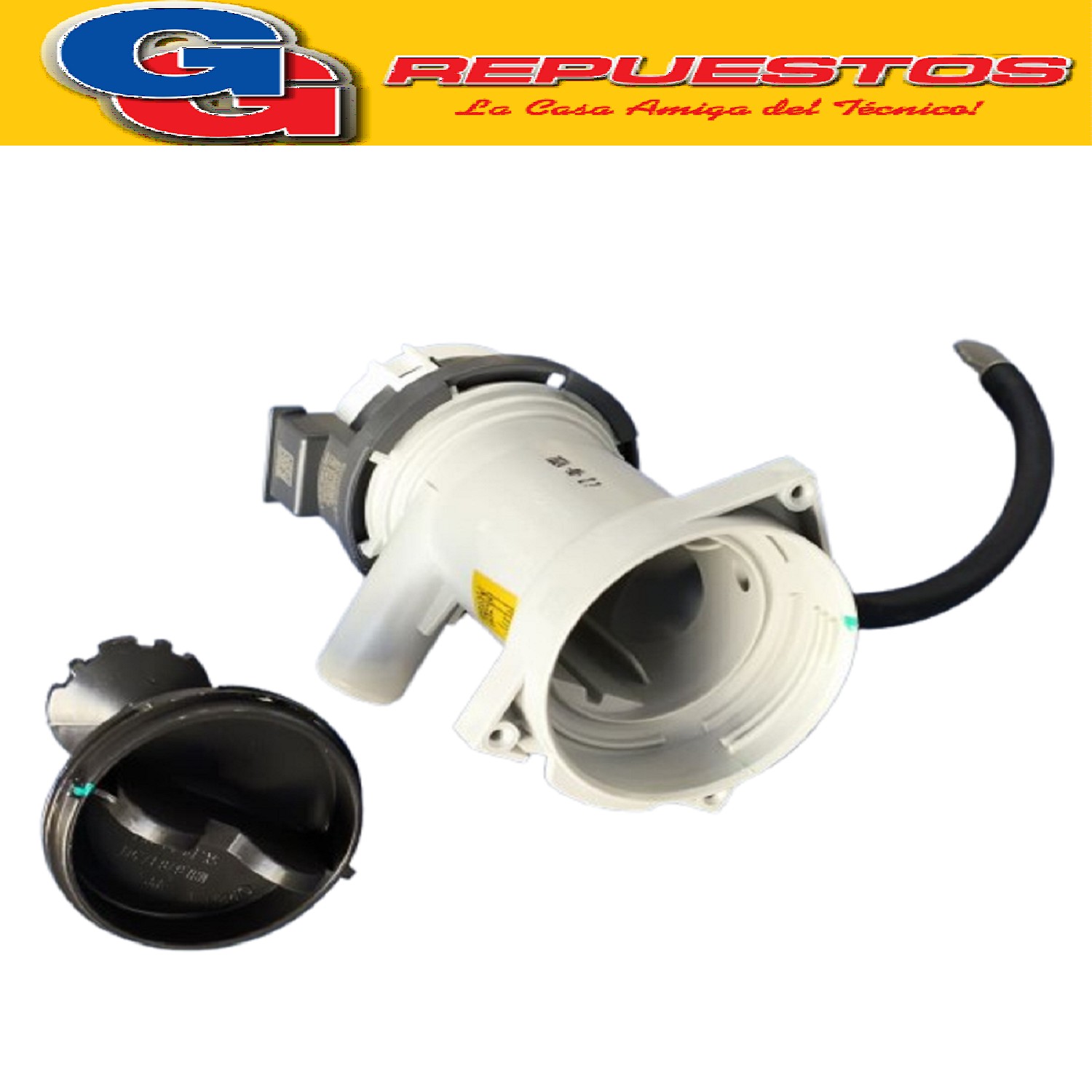 ELECTROBOMBA PARA LAVARROPAS LG CARGA FRONTAL 1/2 GIRO 4 UÑA S DE 26V CON ENCASTRES LAVARROPAS LG WM8516EE6-WM8516WE6 (BOMBA COMPLETA INVERTER 1 MOTOR)  MOTOR SOLO Voltage 26V DIRECTDRIVE INVERTER EAU64082902-AHA75693426-EAU63743802 (LG) DC- WDD0015X1M 26V 1A 300mA 3KRPM 4KRPM 7SEC 408GF.CM 3.72OHM