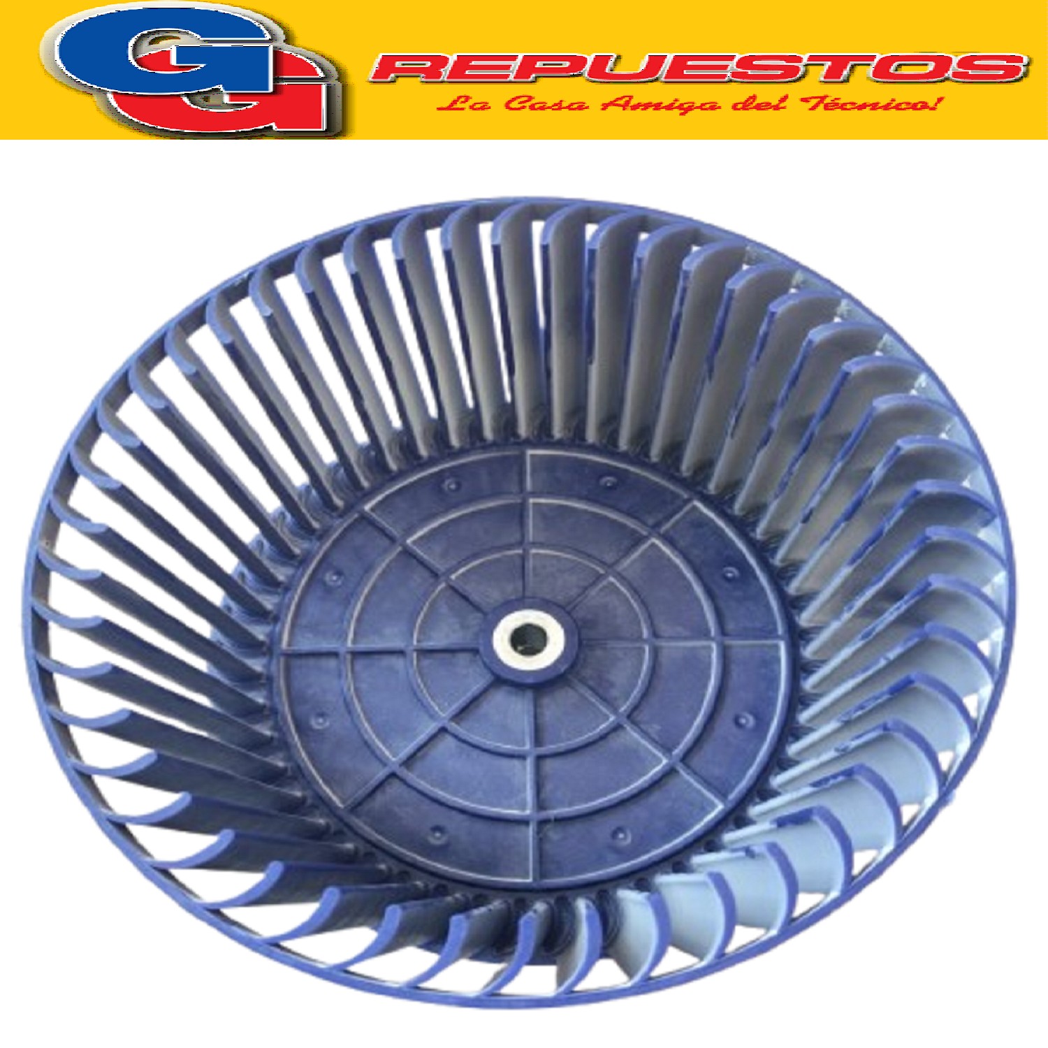 TURBINA DOBLE AIRE ACONDICIONADO PISO TECHO 230X257 EJE 12.7 MM SENTIDO DE GIRO ANTIHORARIO