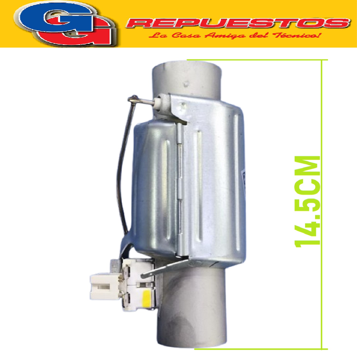 RESISTENCIA TUBULAR  Ø32mm EXTERIOR LAVAVAJILLA SMEG-ARCELIK -BEKO-WHIRLPOOL WLF1Watt 1800 Volt 230V Diametro EXTERIOR TUBO: 32mm
326077140 (WHIRLPOOL ARG.) RESISTENCIA 220V WLB/R12E WLF12AB-WLF12AI-WLF12AN 326073345 (WHIRLPOOL ARG.) RESISTENCIA LB/WLR12A RX 326077140 WLB12A-WLR12A C00312589 (INDESIT) CALEFACTOR 481290508659 (WHIRLPOOL) C00373928 (INDESIT) 481290508537 (WHIRLPOOL) 1888150100 1888130100 1888130200 (BEKO) 1330058080 1993525 (FRANKE) 806890548 806890547 (SMEG) 32031878 (VESTEL)