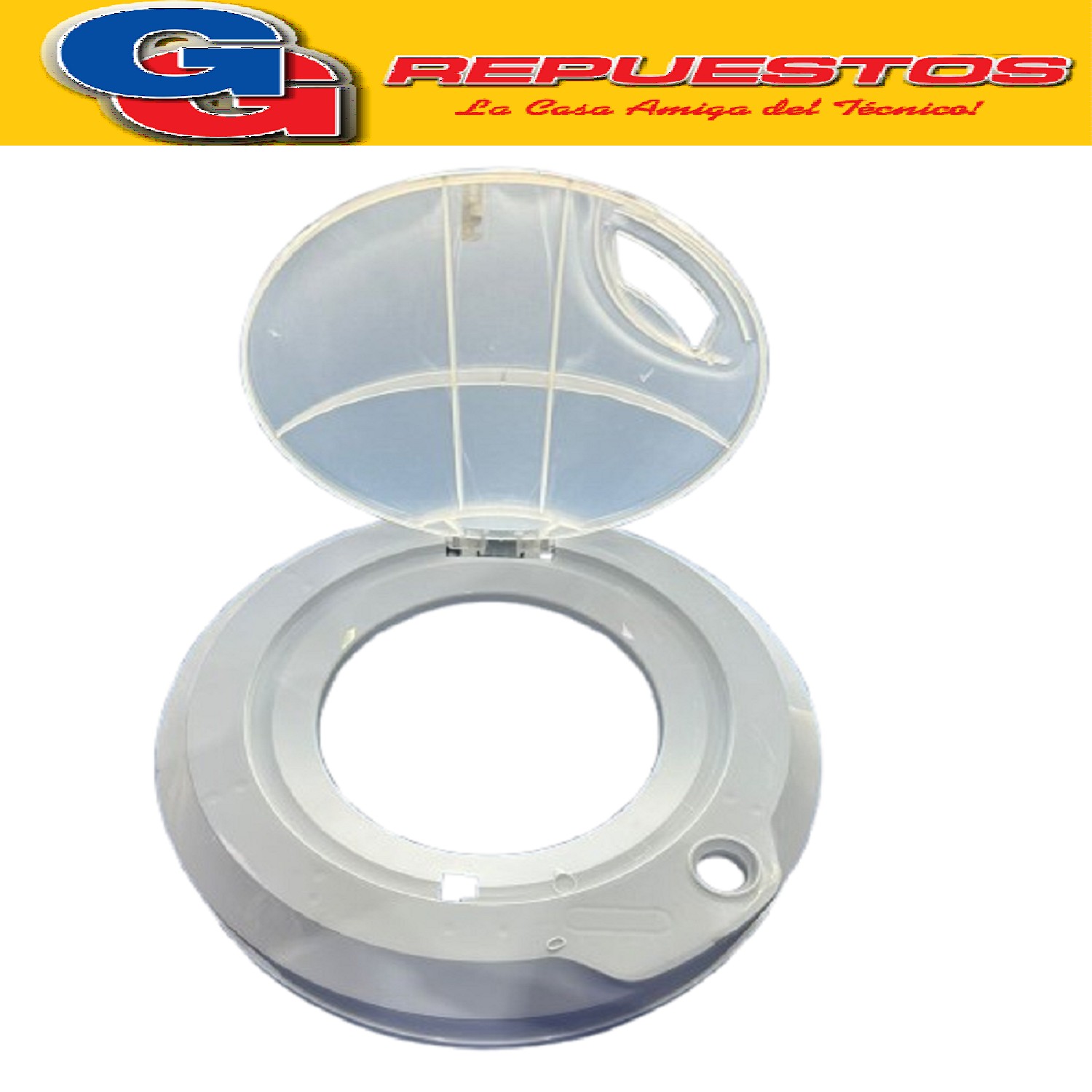 CABEZAL BLANCO CON TAPA PARA SECARROPAS AXEL AX-4002