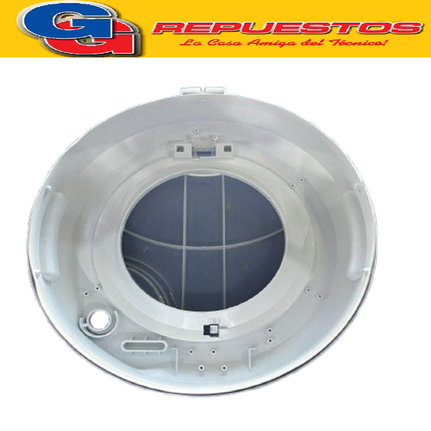 CABEZAL BLANCO CON TAPA PARA SECARROPAS AXEL AX-4002