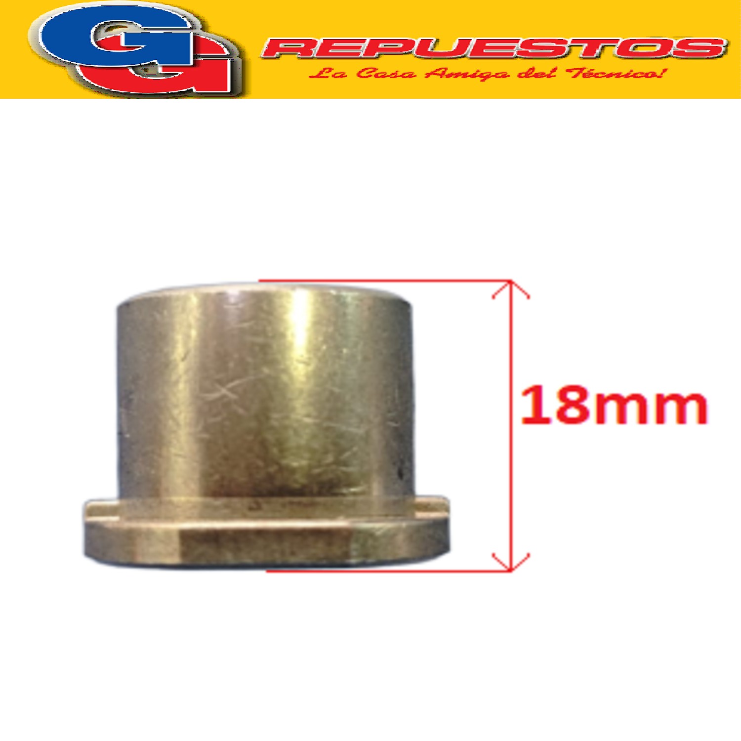 BUJE PARA POLEA DE LUSTRASPIRADORA ENCERADORA LILIANA VARIAS MARCAS DIAMETRO DEL INTERIOR 12MM