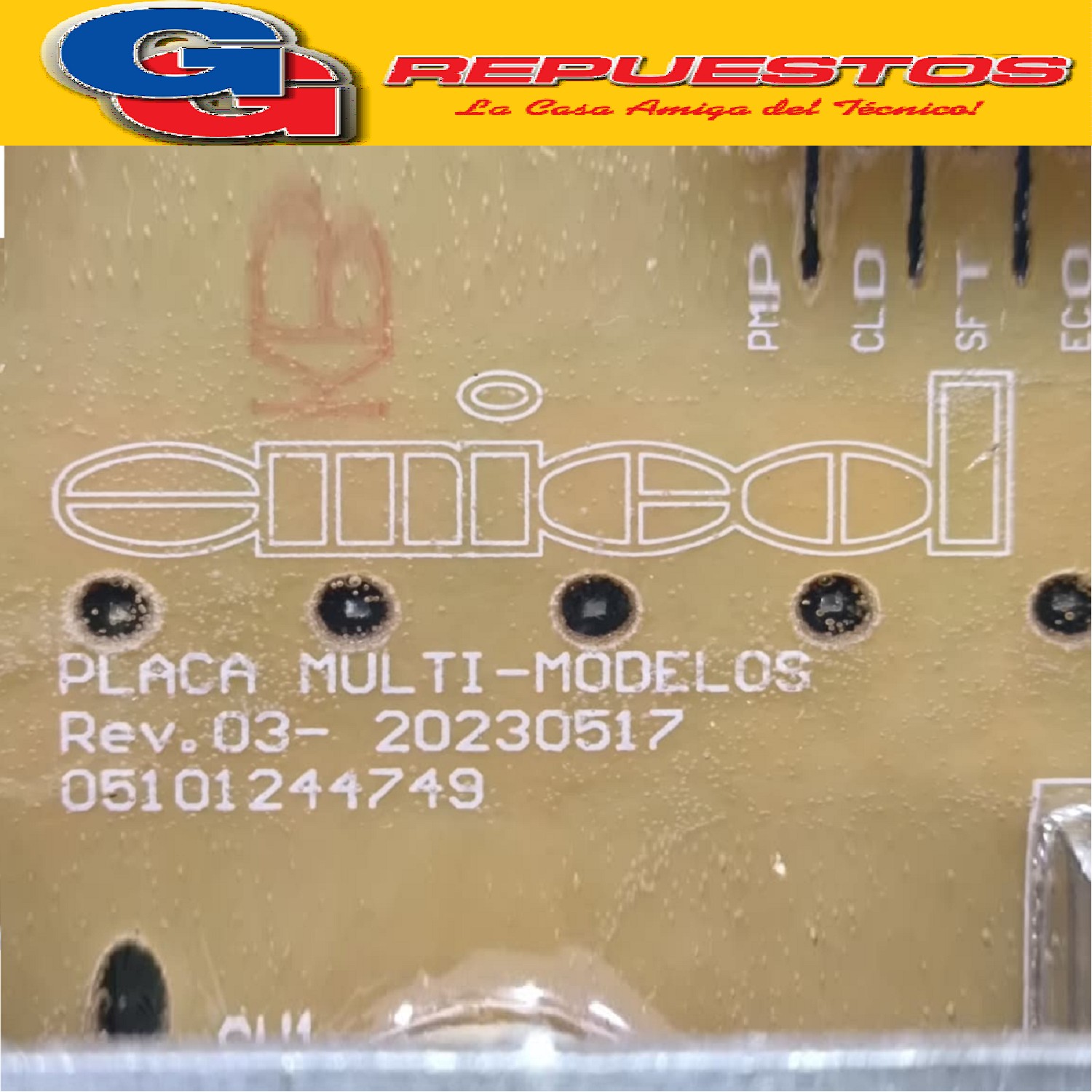 PLAQUETA DE POTENCIA PARA LAVARROPAS ELECTROLUX MODELO LI85Y (UNIDAD CONTROL ORIGINAL) TARJETA ELECTRONICA EMICOL /PLACA COMPATIBLE CON LAVARROPAS LI85Y Isadora REMMPLAZO DE 5206107 5206107 (ELECTROLUX-GAFA) A99035133_PLACA ELECTRONICA PROGRAMAS
41019850 (ELECTROLUX) A99035153_PL POT A W - LT12F ROSE SC Produttore: EMICOL 72642310000 (Made in Brasil) 7908250205202