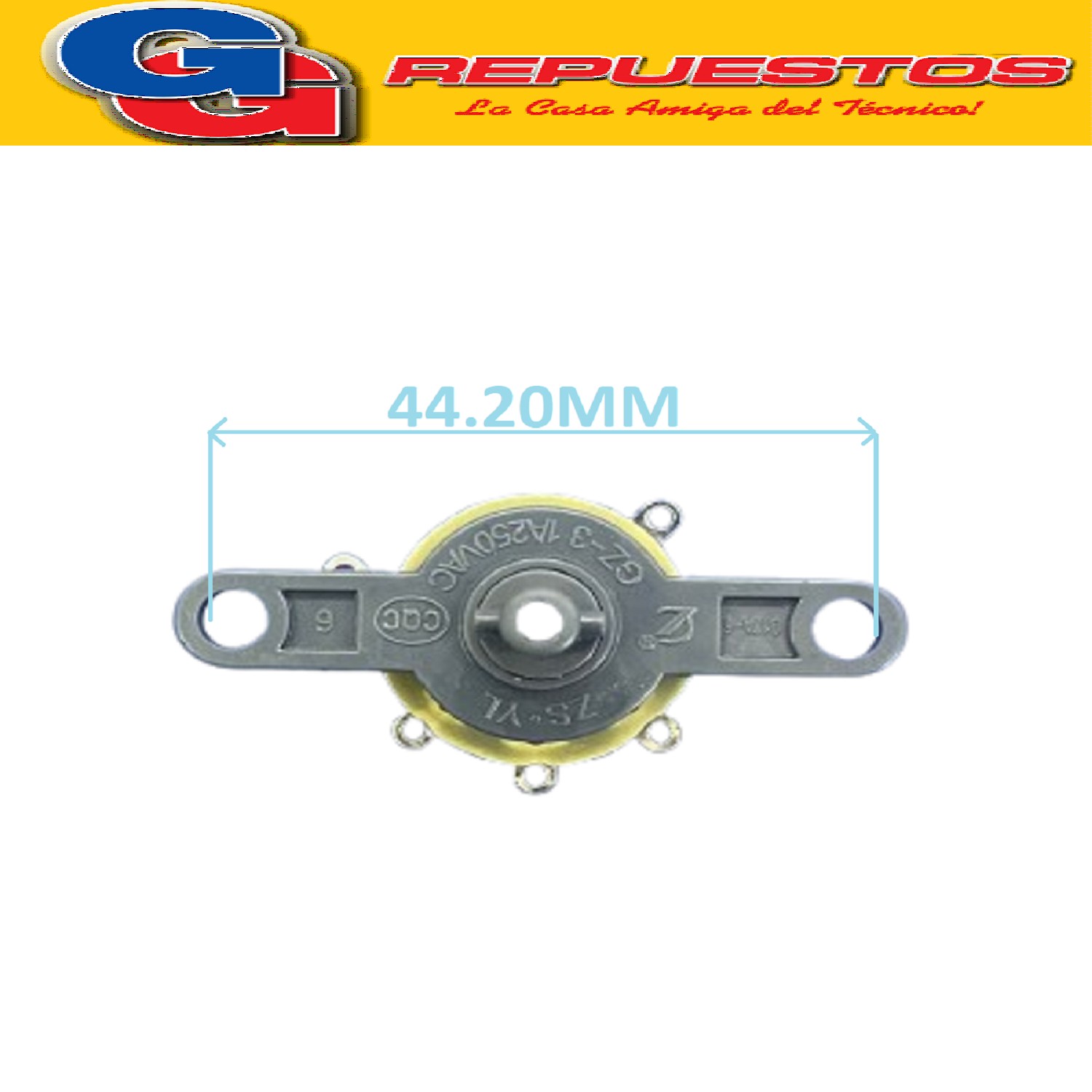 LLAVE 3 VELOCIDADES PARA VENTILADOR TURBO