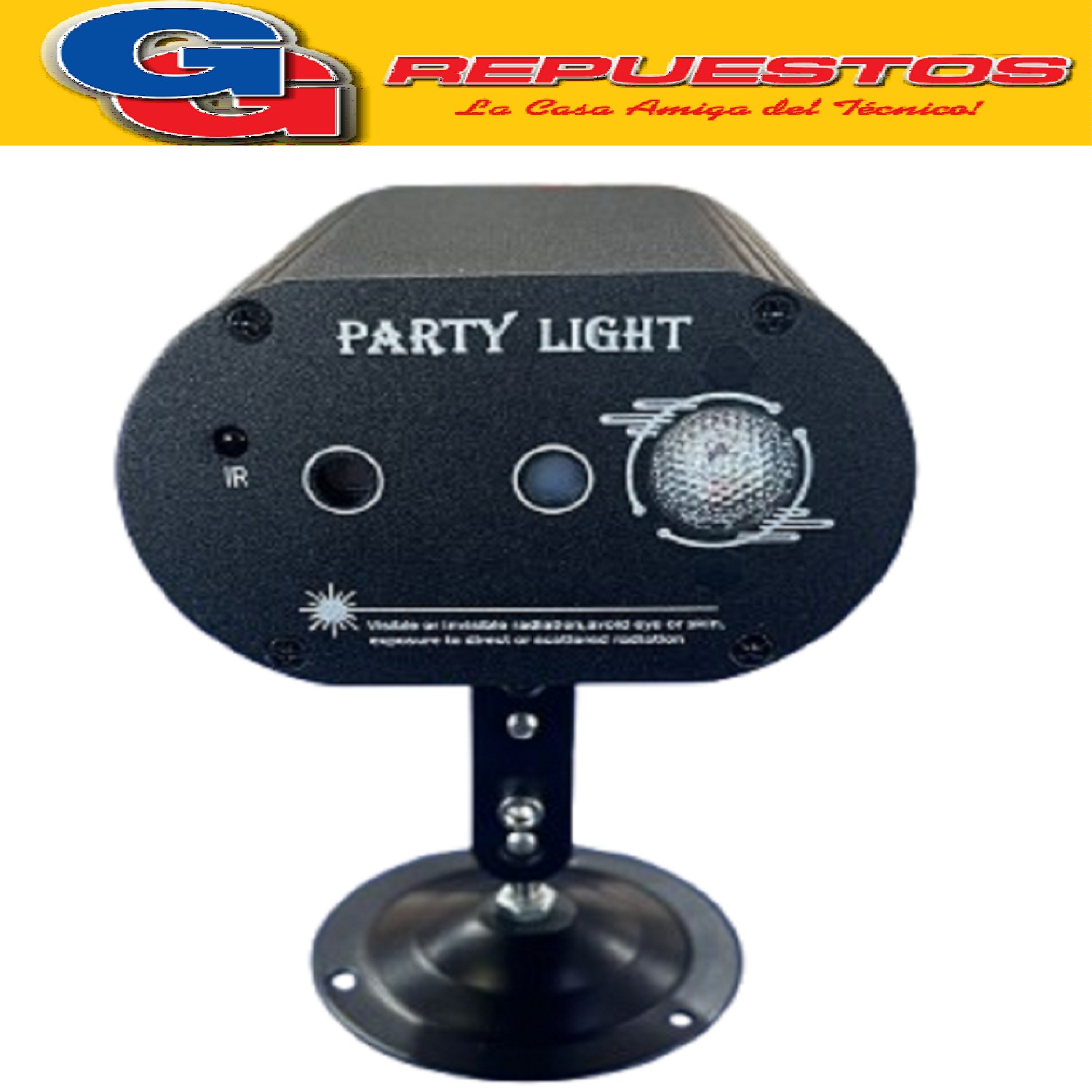 LASER ESTROBOSCOPICO RGB LED PARA FIESTAS,EVENTOS