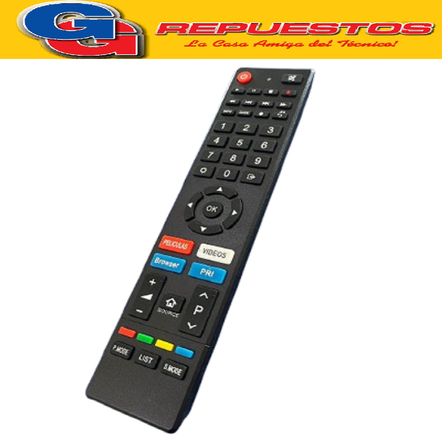CONTROL REMOTO COMPATIBLE CON PHILCO-NOBLEX-RCA-ANN