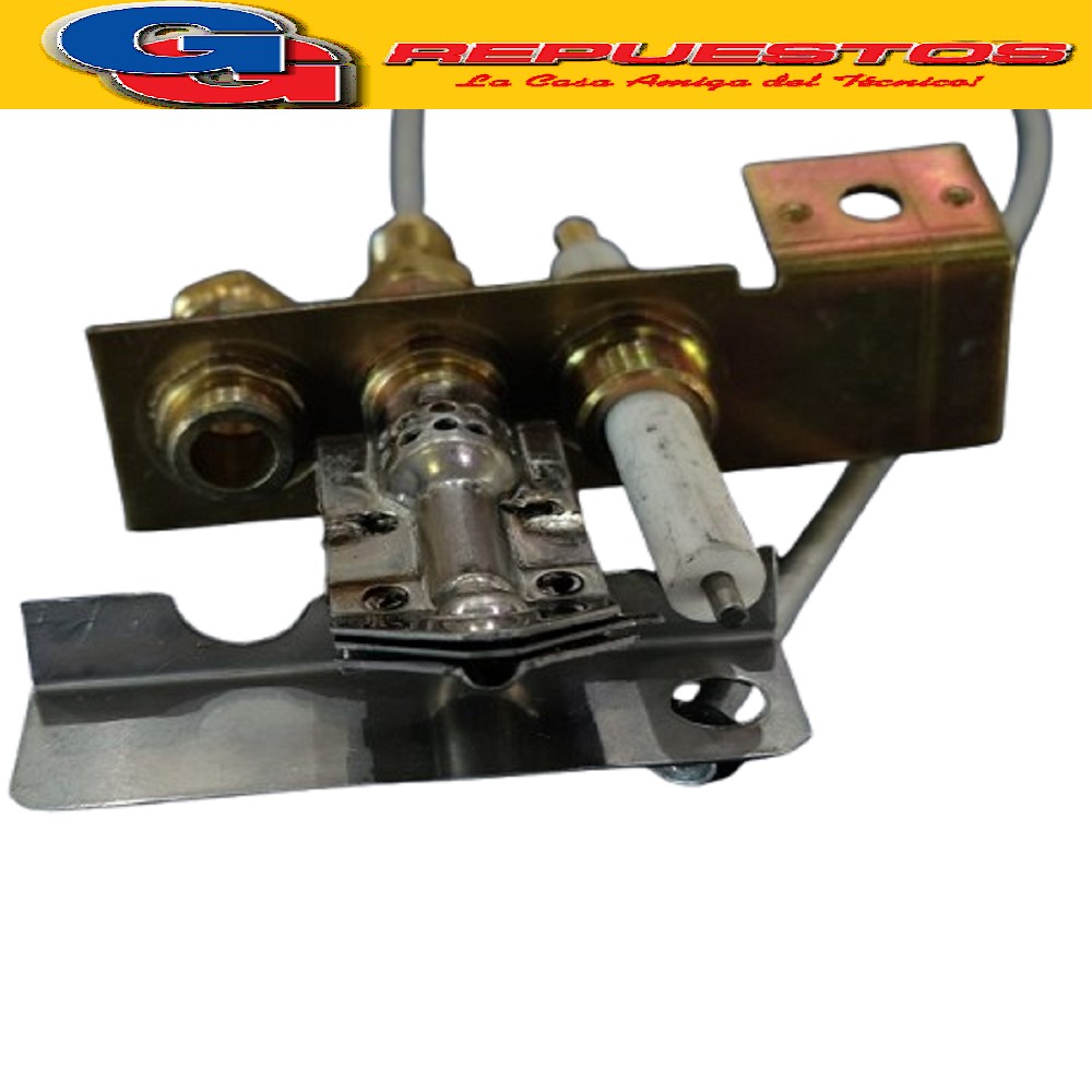 CABEZAL PILOTO ORBIS BOTONERA NUEVO 1 BUJIA GAS NATURAL LARG O DE CAÑO 30CM