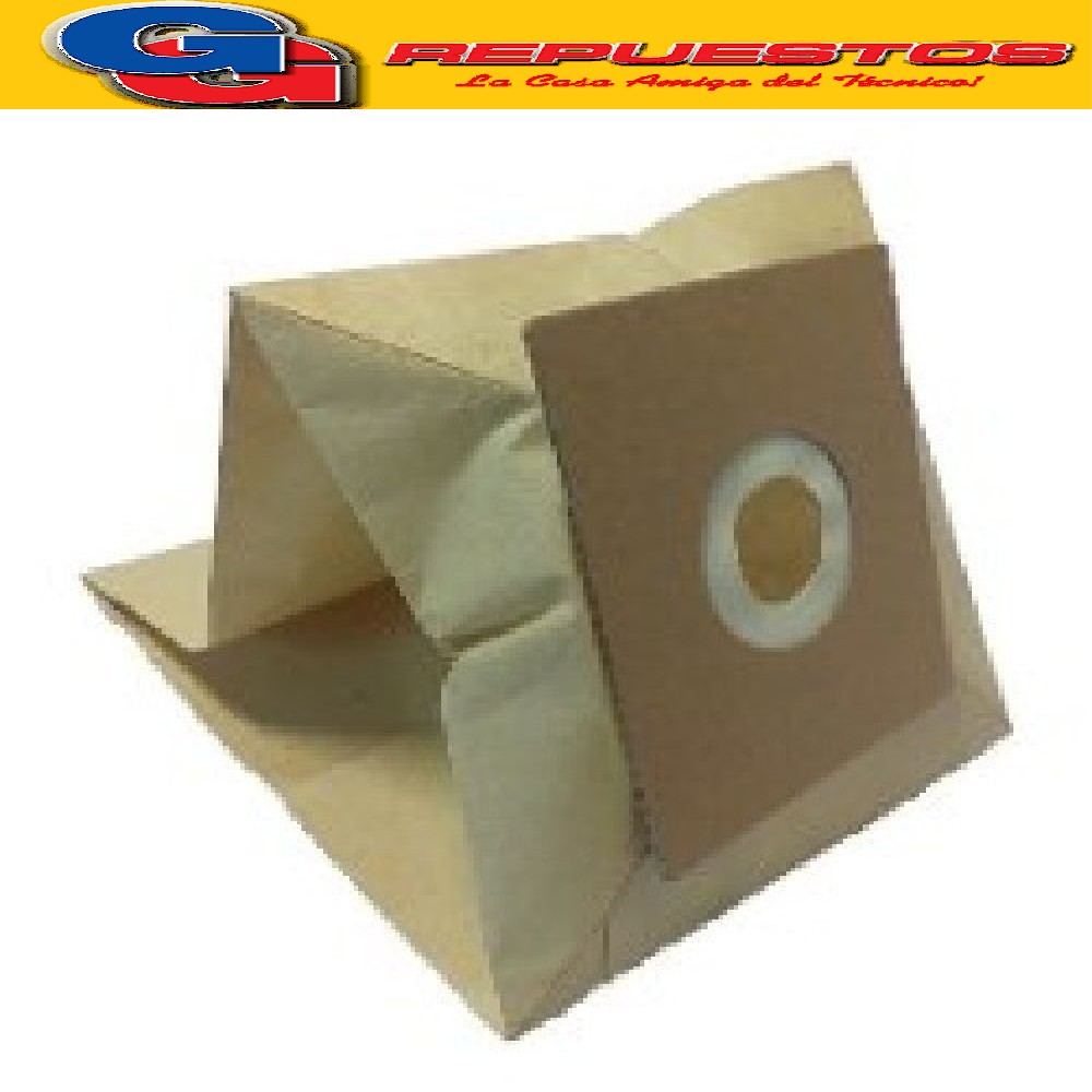 BOLSA ASPIRADORA PAPEL PARA PHILIPS GENEVA x5UNIDADES KW005L VINATOR) 10 X11 CM FC8344/01 FC-8348-838 FC-8046 YELMO AS-3210 ATMA AS8911E