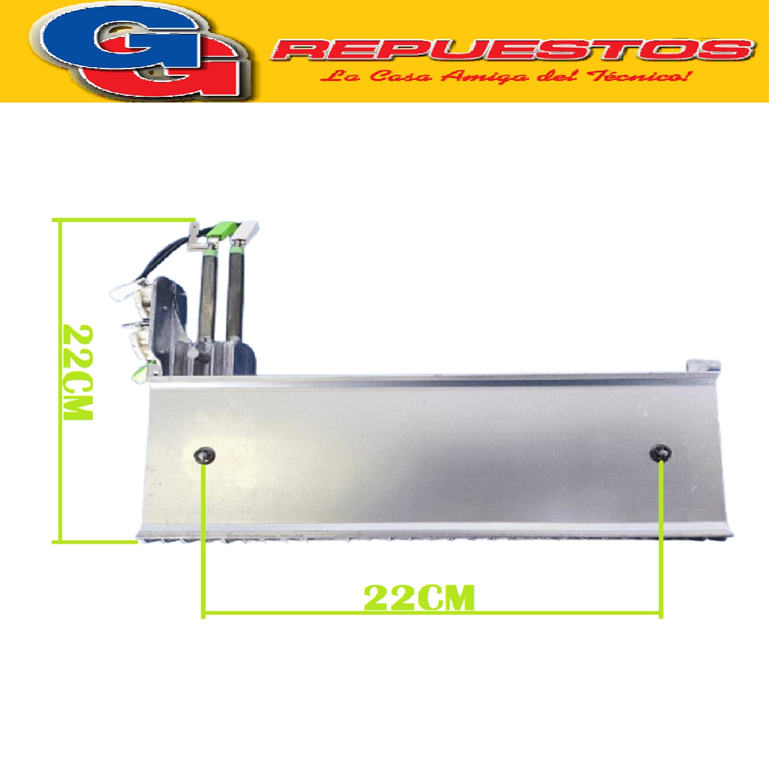 RESISTENCIA PARA SECARROPAS WHIRLPOOL COMPATIBLE CON AWL200/ AWL205 ser_41001-AWZ120-AWZ121-AWZ222-  Watt 2050 Volt 230 481225928675 (WHIRLPOOL) WHIRLPOOL BAUKNECHT ()