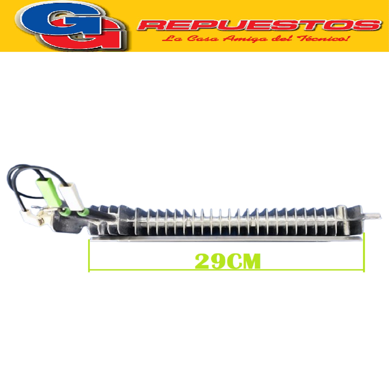 RESISTENCIA PARA SECARROPAS WHIRLPOOL COMPATIBLE CON AWL200/ AWL205 ser_41001-AWZ120-AWZ121-AWZ222-  Watt 2050 Volt 230 481225928675 (WHIRLPOOL) WHIRLPOOL BAUKNECHT ()