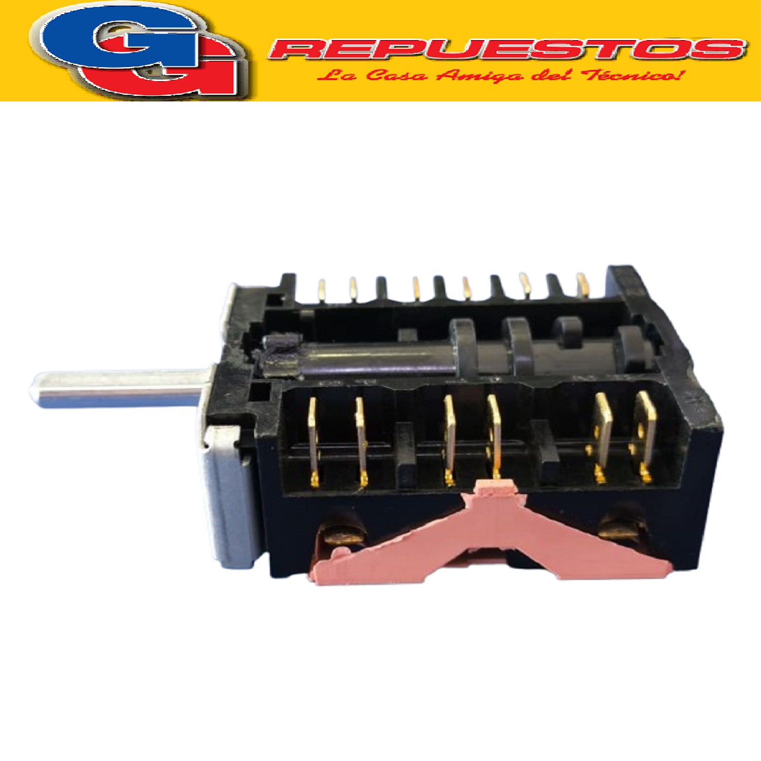 LLAVE SELECTORA de HORNO ELECTRICO COMPATIBLE CON ATMA 250V  16A T150 46 851.02