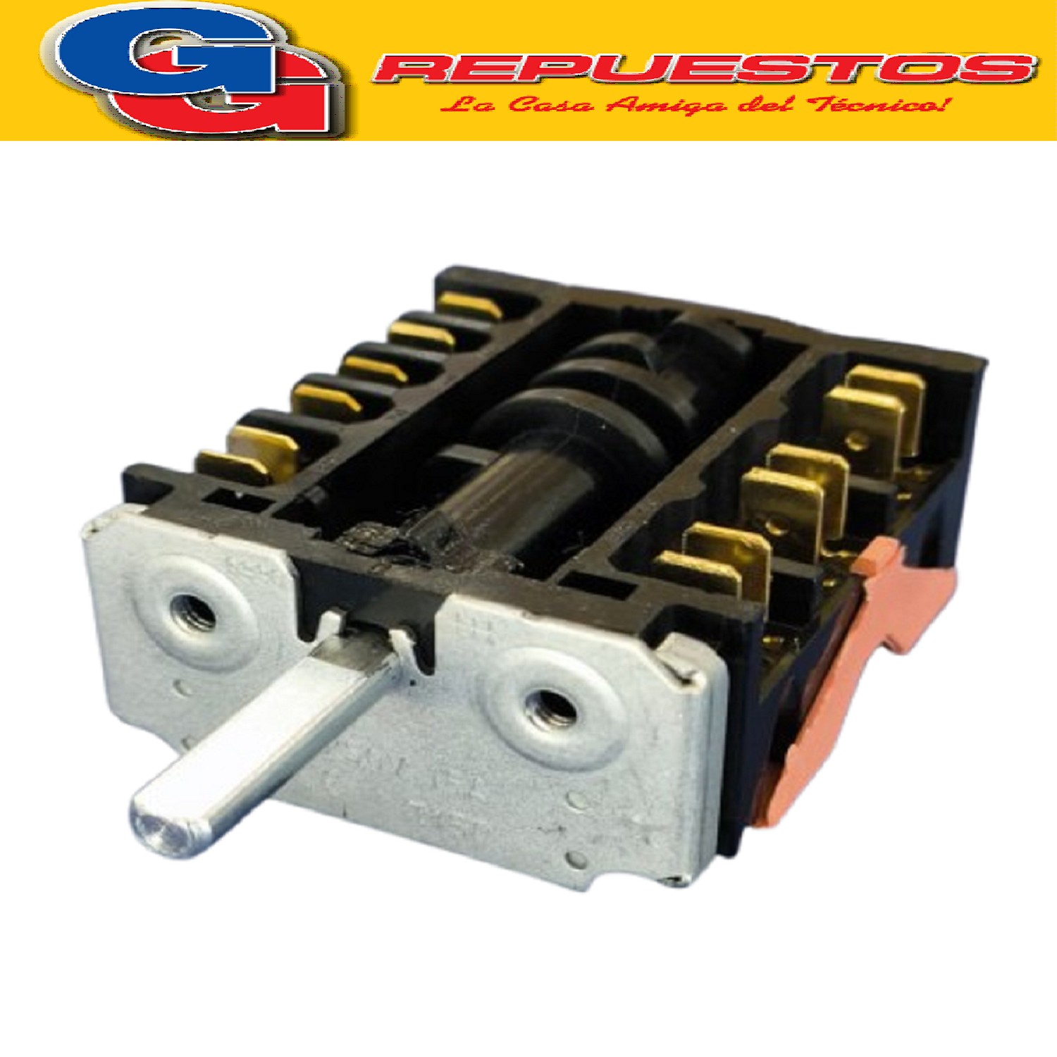 LLAVE SELECTORA de HORNO ELECTRICO COMPATIBLE CON ATMA 250V  16A T150 46 851.02
