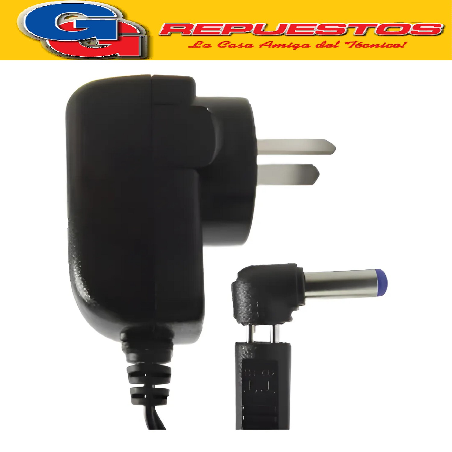 FUENTE 7.5V 1.5AMP SWITCHING PLUG 2,1MM CON CAMBIO DE POLAR  IDAD SP90