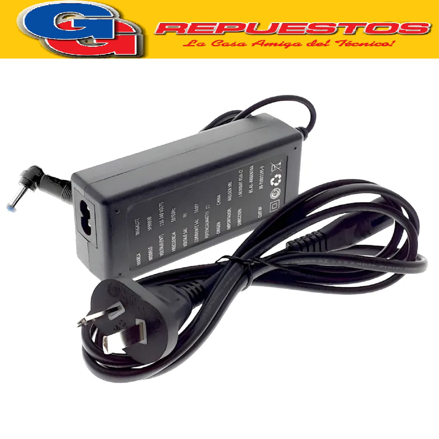 FUENTE 24V 2AMP SWITCHING PLUG 2,1MM CON CAMBIO DE POLARID A D SPEN